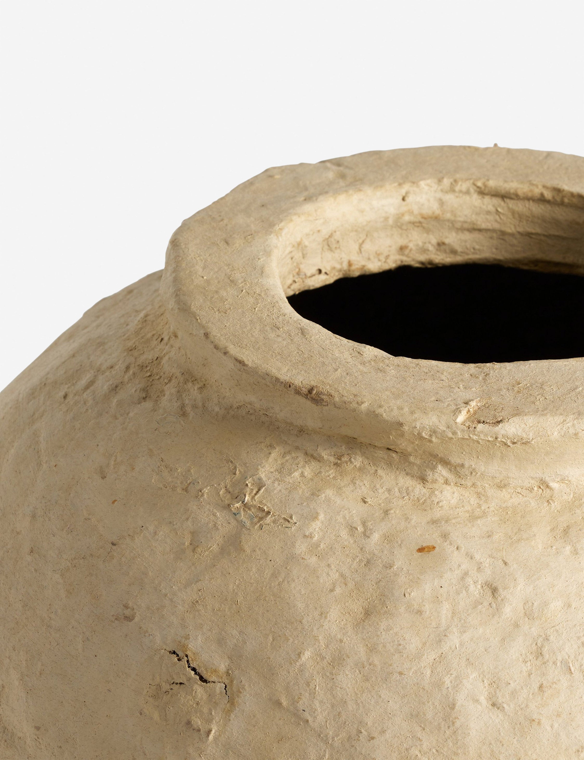 Lulu and Georgia Olivos Paper Mache Decorative Vase by Amber Lewis x Four Hands - view 6