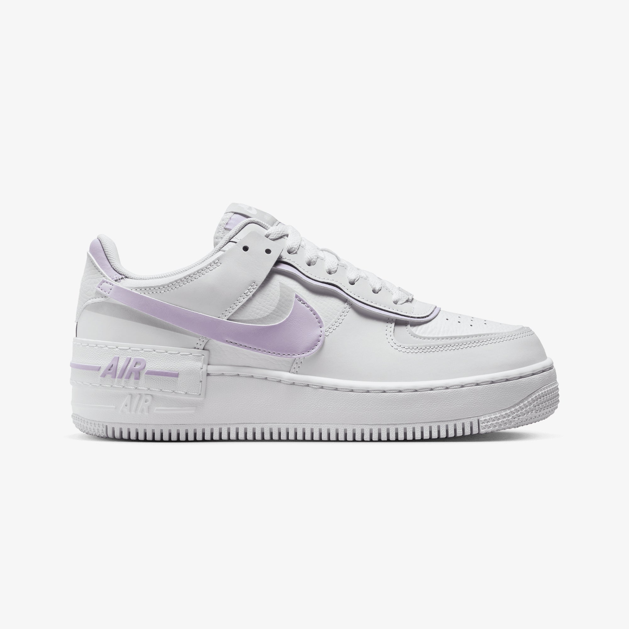 Nike | Air Force 1 Shadow { White/lilac Bloom-photon Dust-white