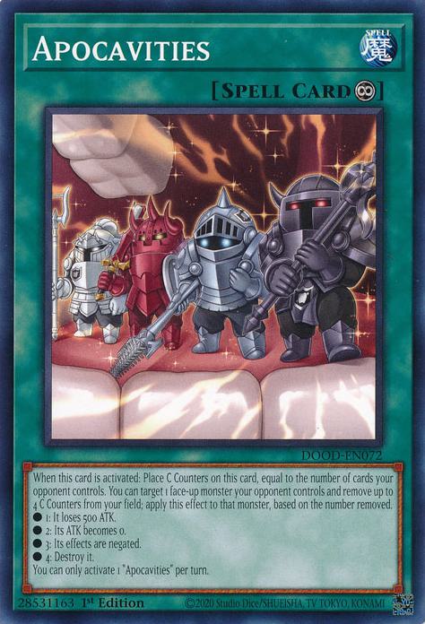 Yu-Gi-Oh! Apocavities - DOOD-EN072 - Common - 1st Edition