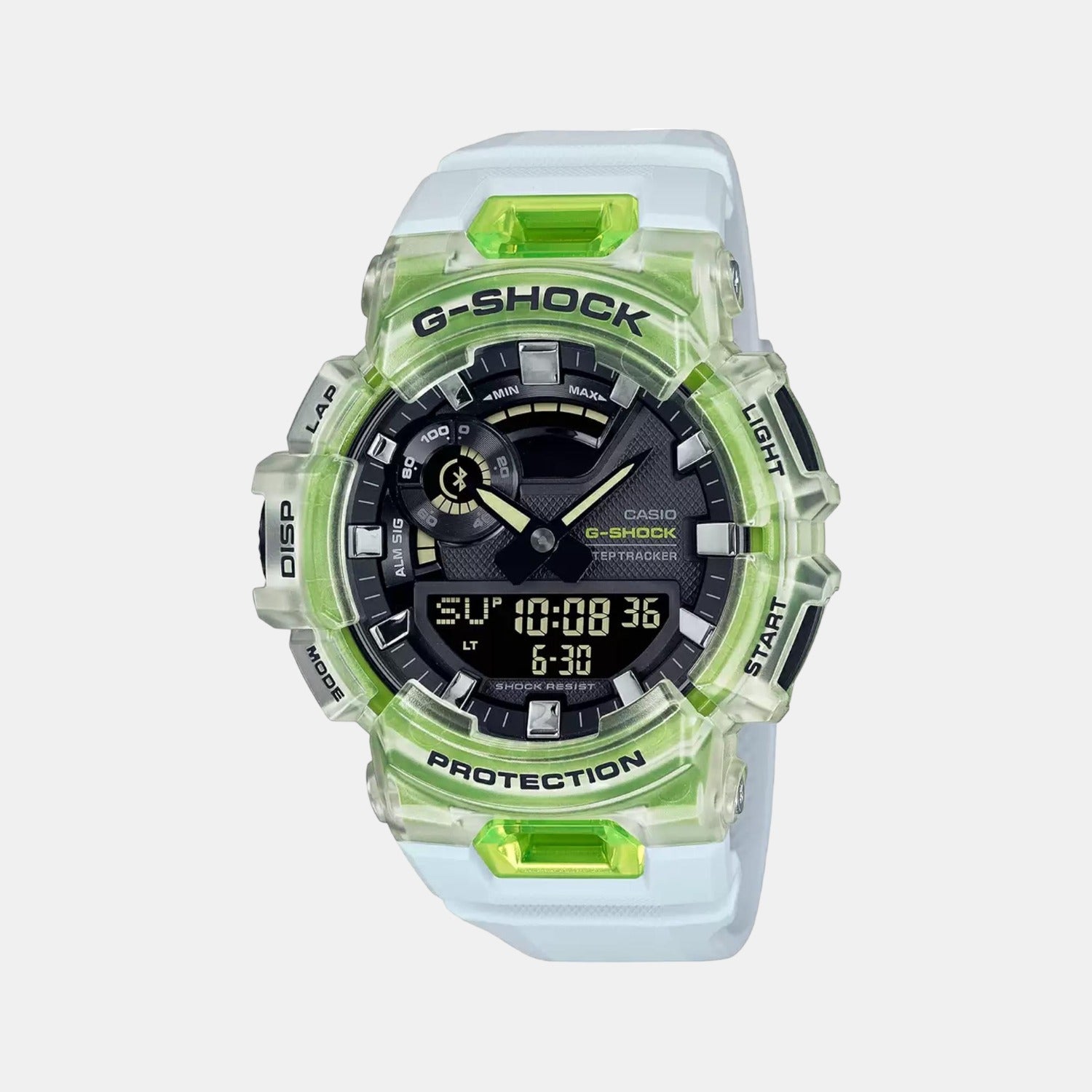 Casio G-Shock Men Quartz Green Dial Analog-Digital Resin Watch G1198