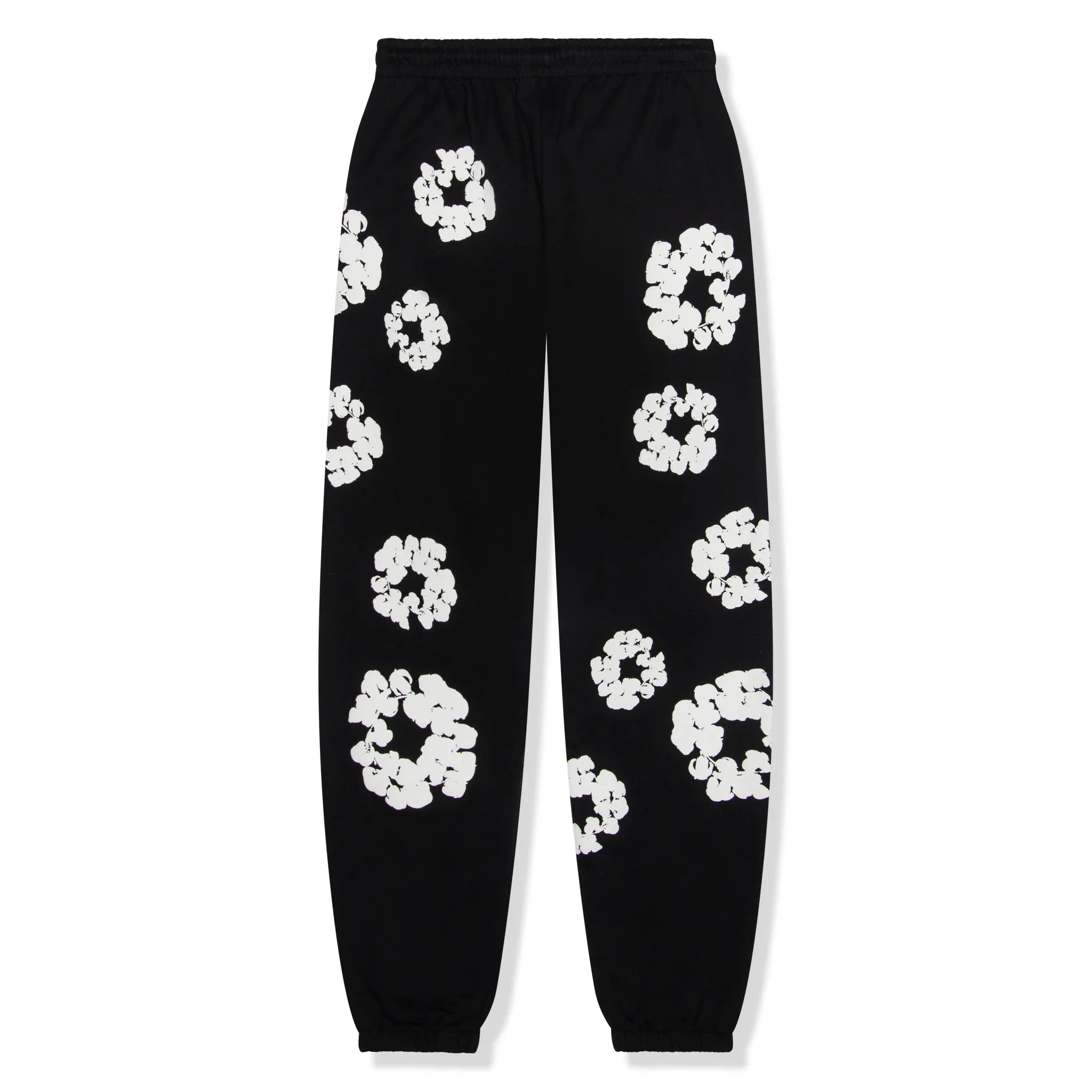 Denim Tears The Cotton Wreath Black Sweatpants - view 2