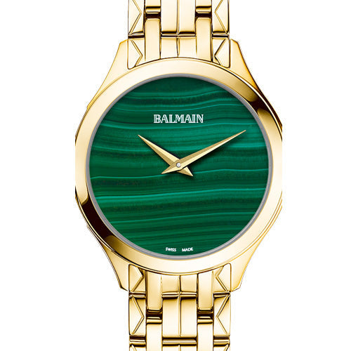 Balmain Flamea II Natural Stones Green Dial Women 34mm - view 2