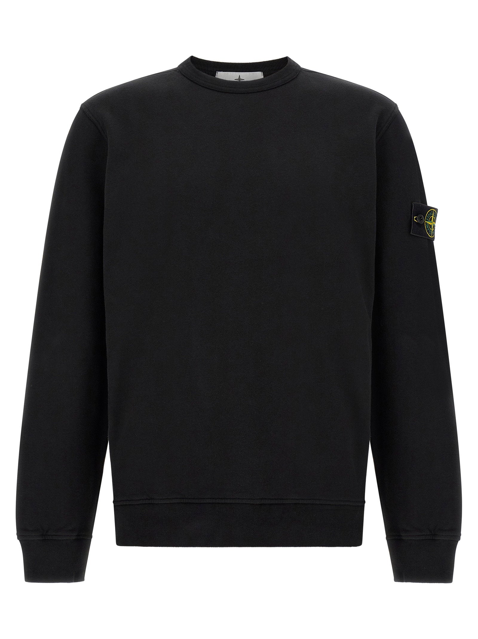 Badge sweatshirt – Badge Stone Island Sweatshirt – 98% cotton, 2% elastane