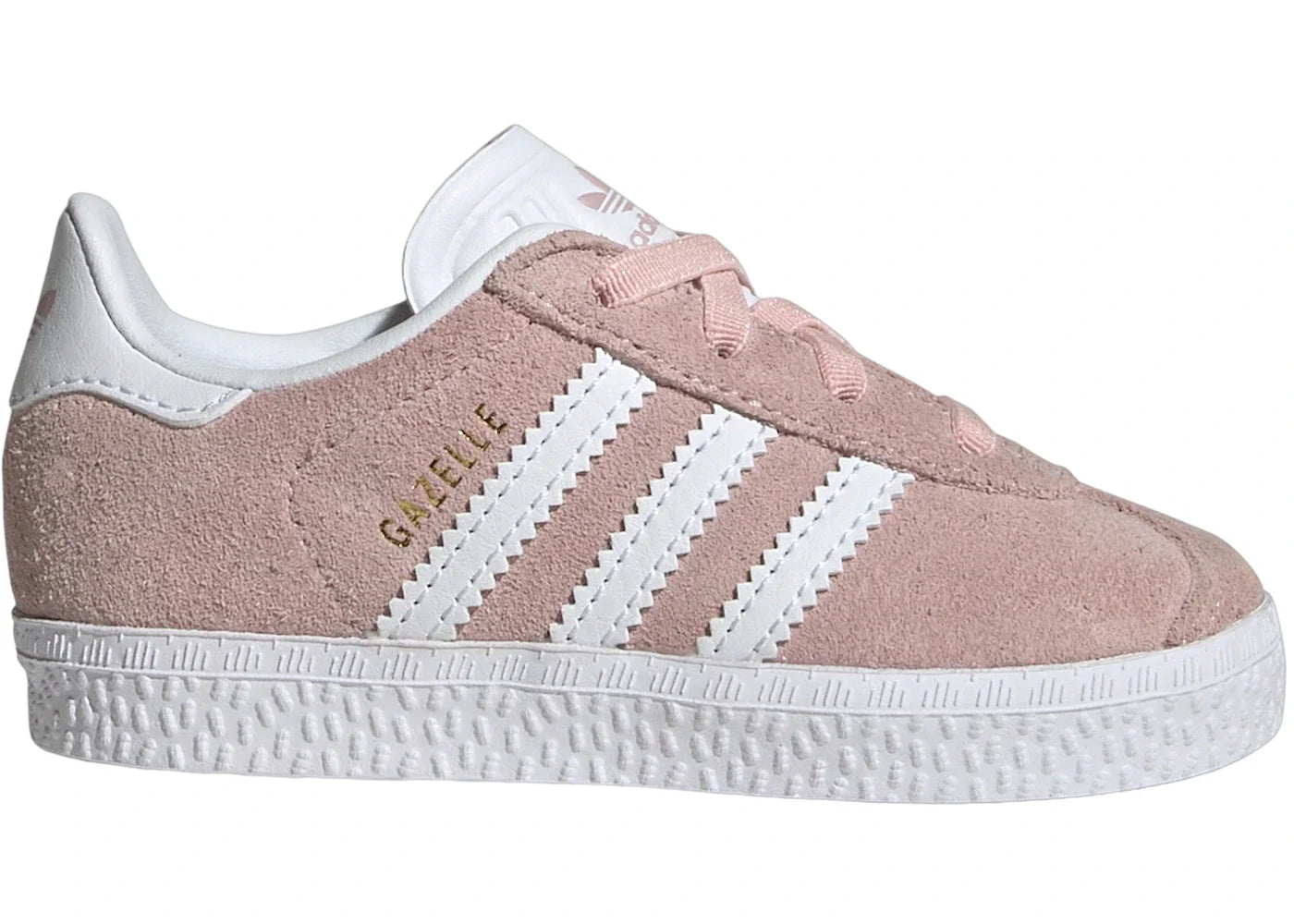 Adidas Gazelle Comfort Closure Laces Icey Pink Cloud White (Td)