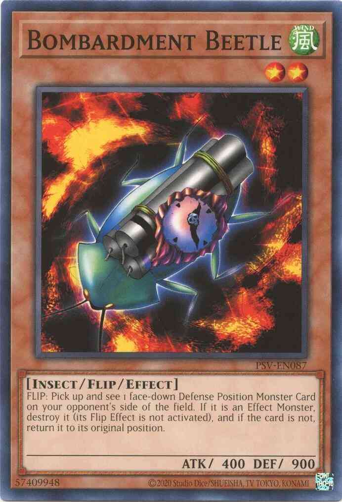 Yu-Gi-Oh! Bombardment Beetle - 25th Anniversary - PSV-EN087 - Common - Unlimited