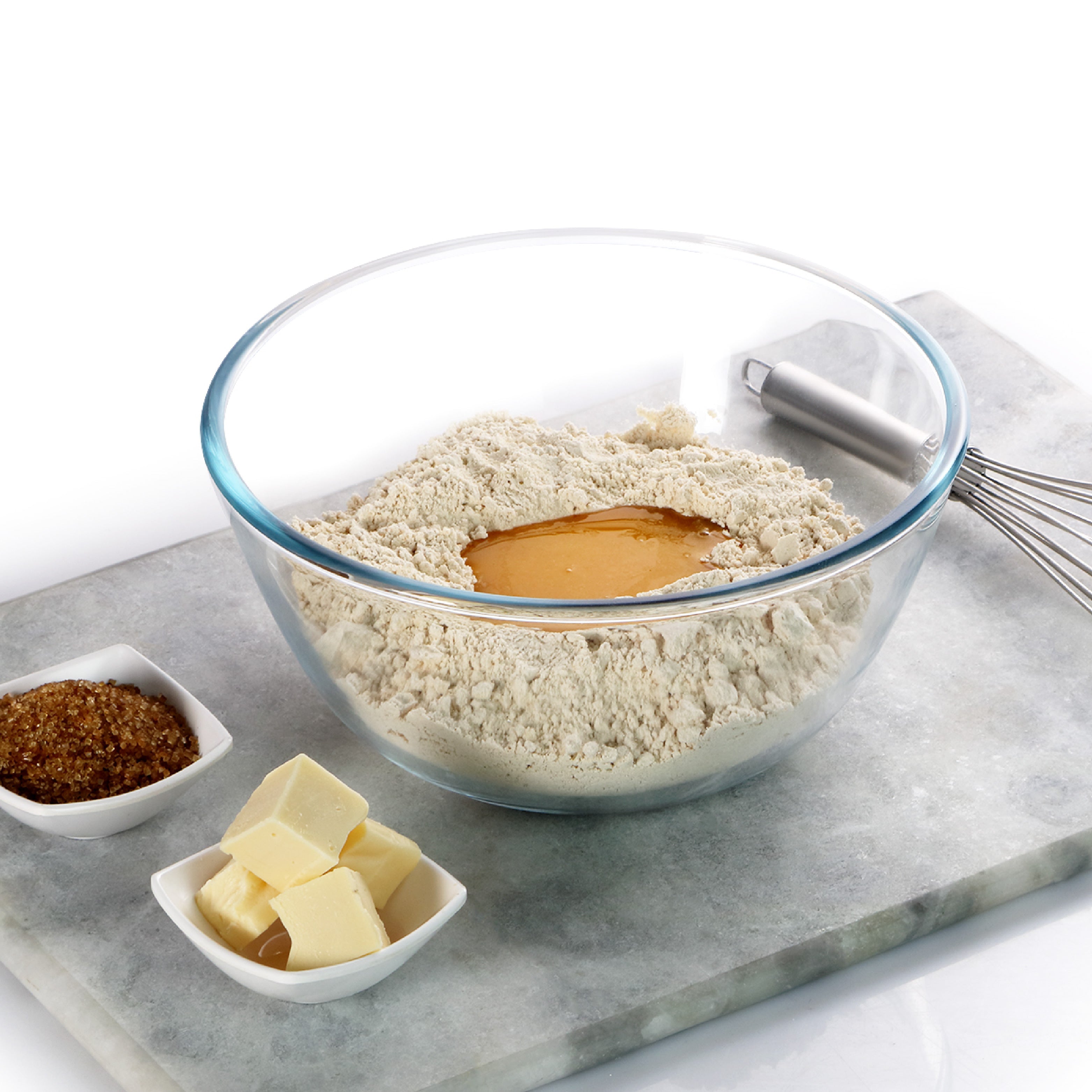 Cello Ovenware Borosilicate Glass Mixing Bowl, 2500ml