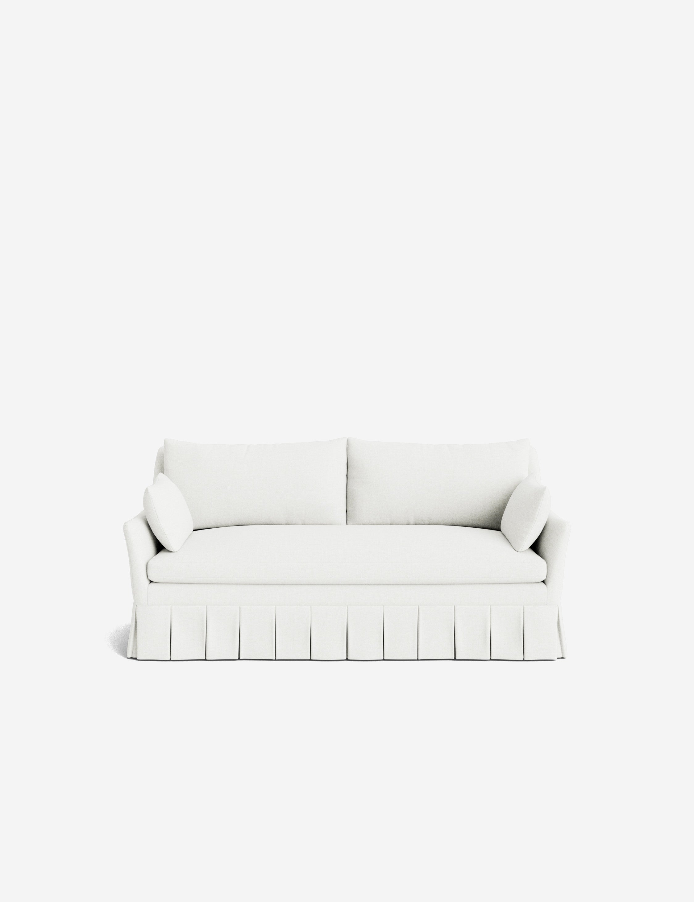 Lulu and Georgia Portola Pleated Sofa - view 100