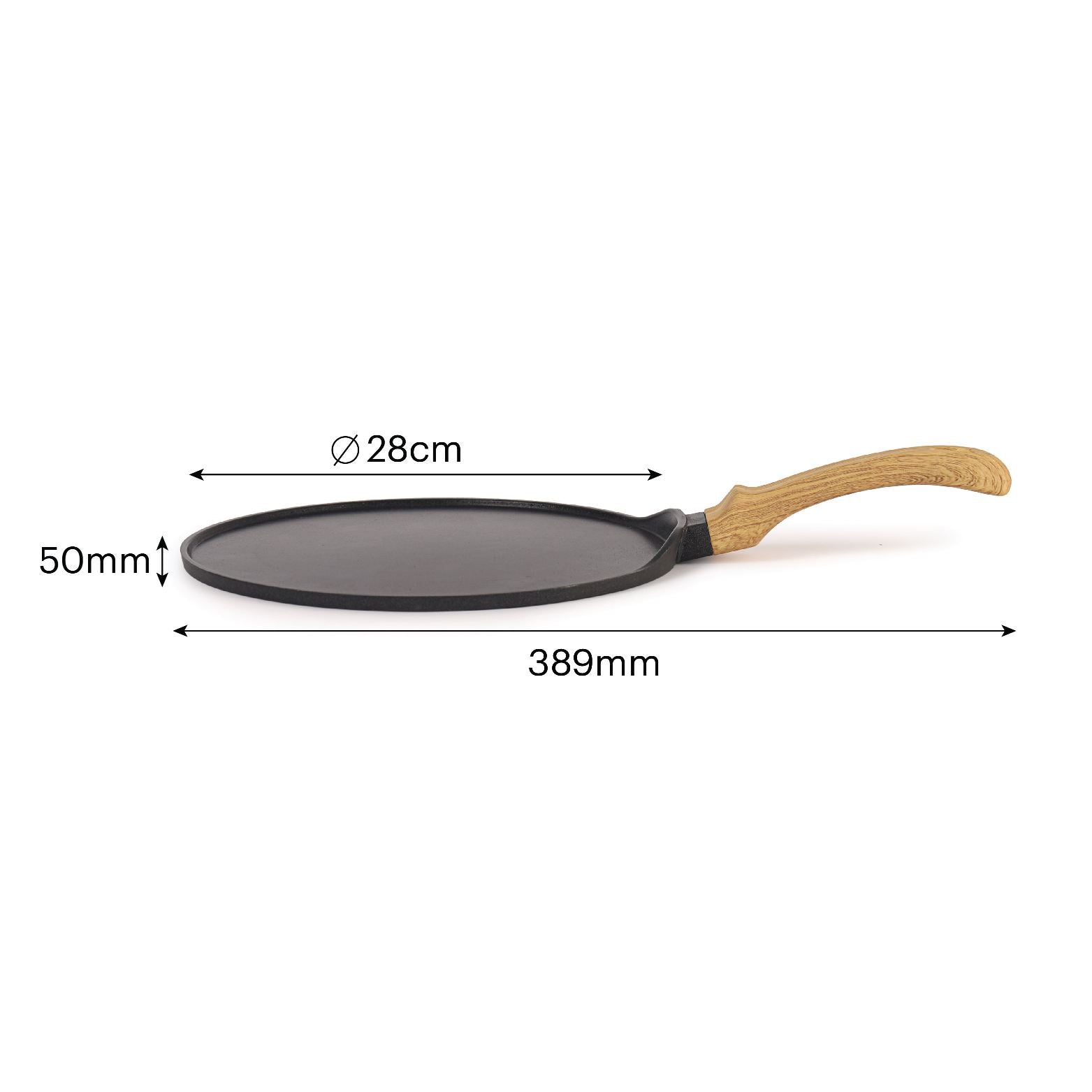 Cello Castello Die Cast Induction Base Flat Tawa - view 15