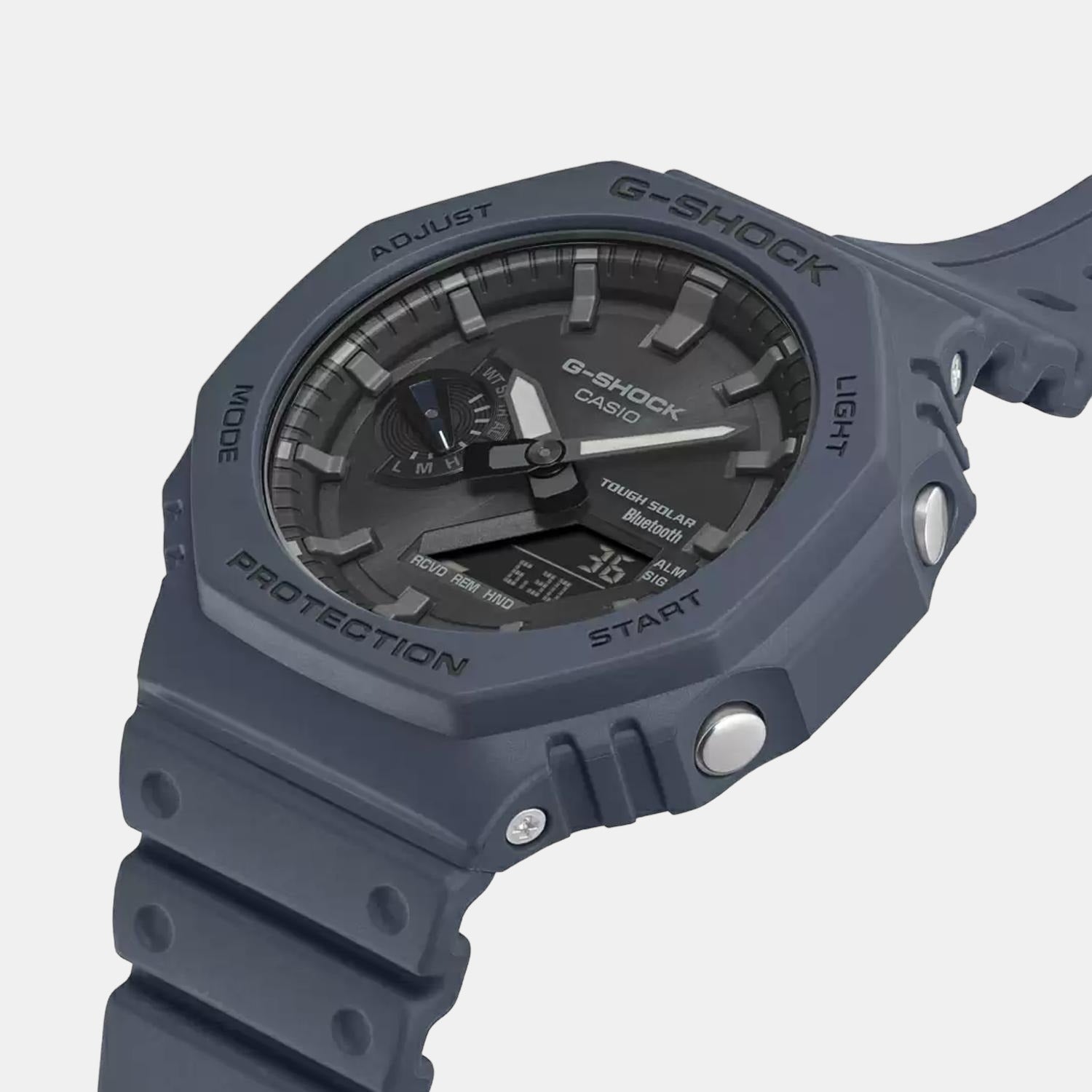 Casio G-Shock Men Quartz Black Dial Analog-Digital Resin Watch G1243 - view 2