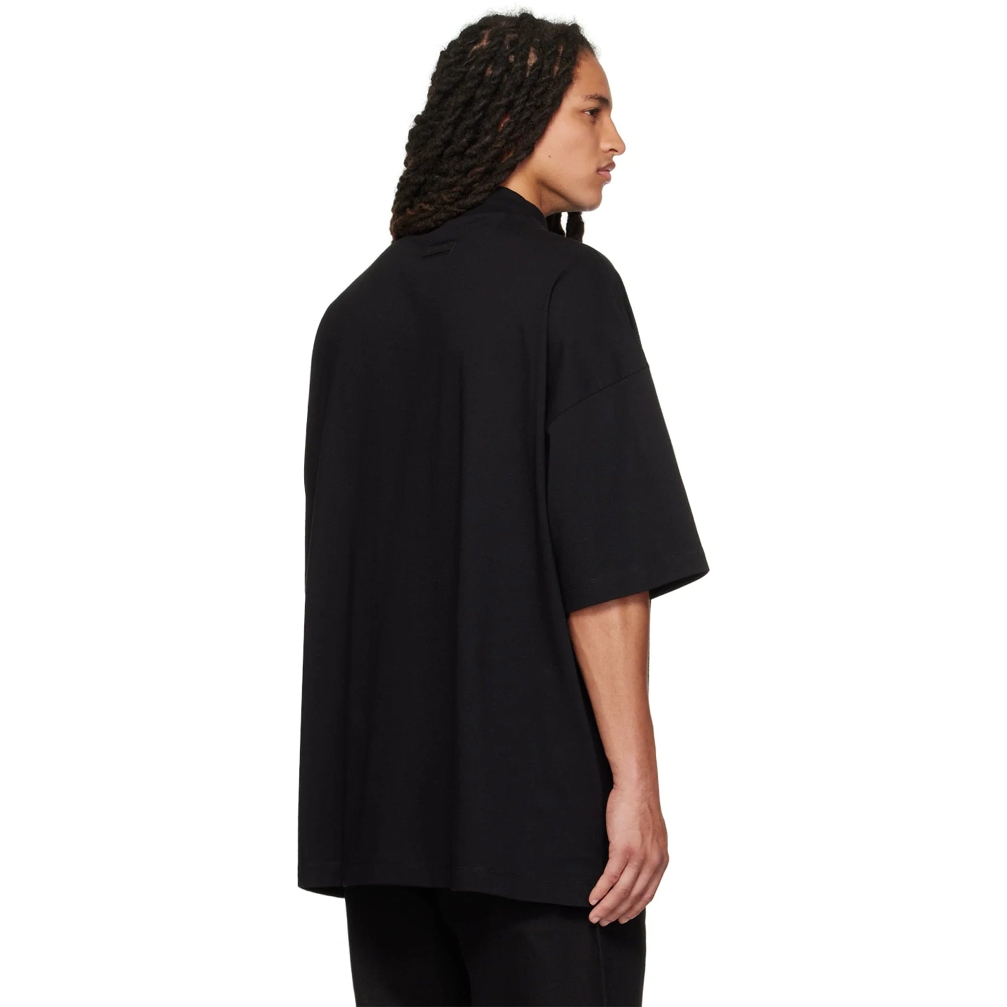 Fear of God Essentials Arch Logo Jet Black T Shirt (SS23) - view 2
