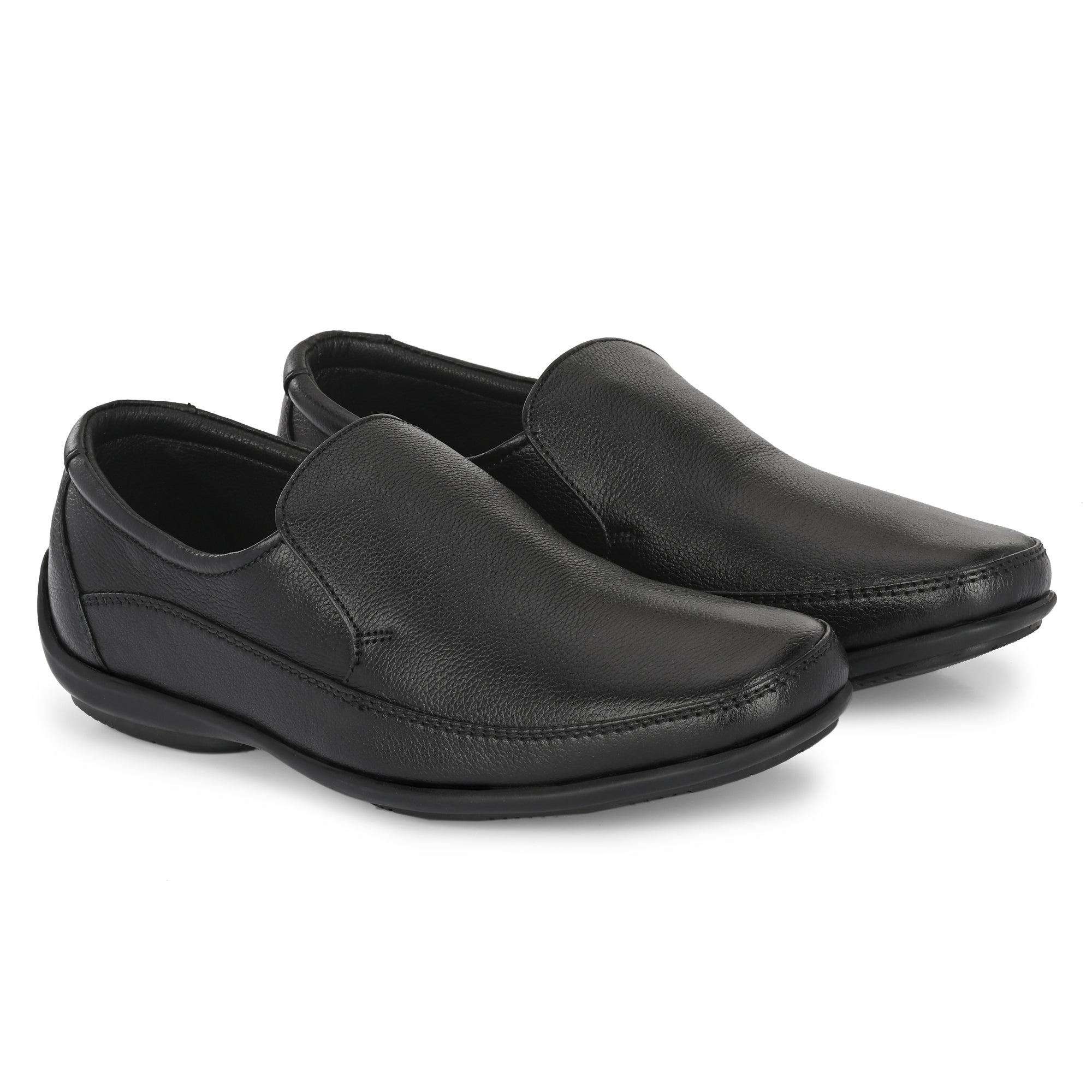 egoss-shoes Egoss Leather Casual Slip-On Shoes For Men