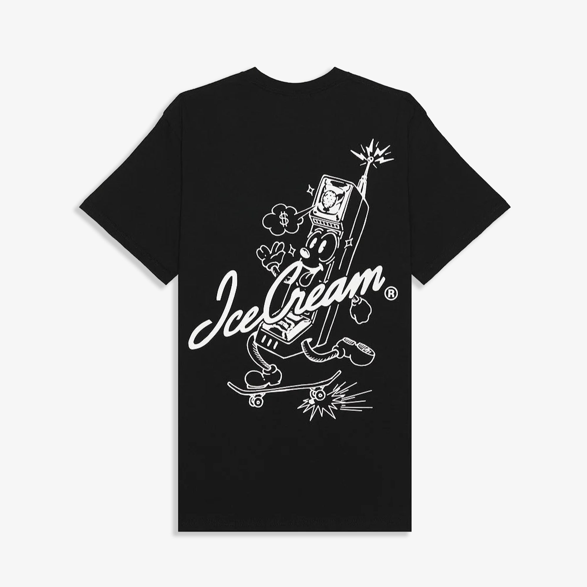 Icecream | KICK ROCKS SS TEE { BLACK - view 2