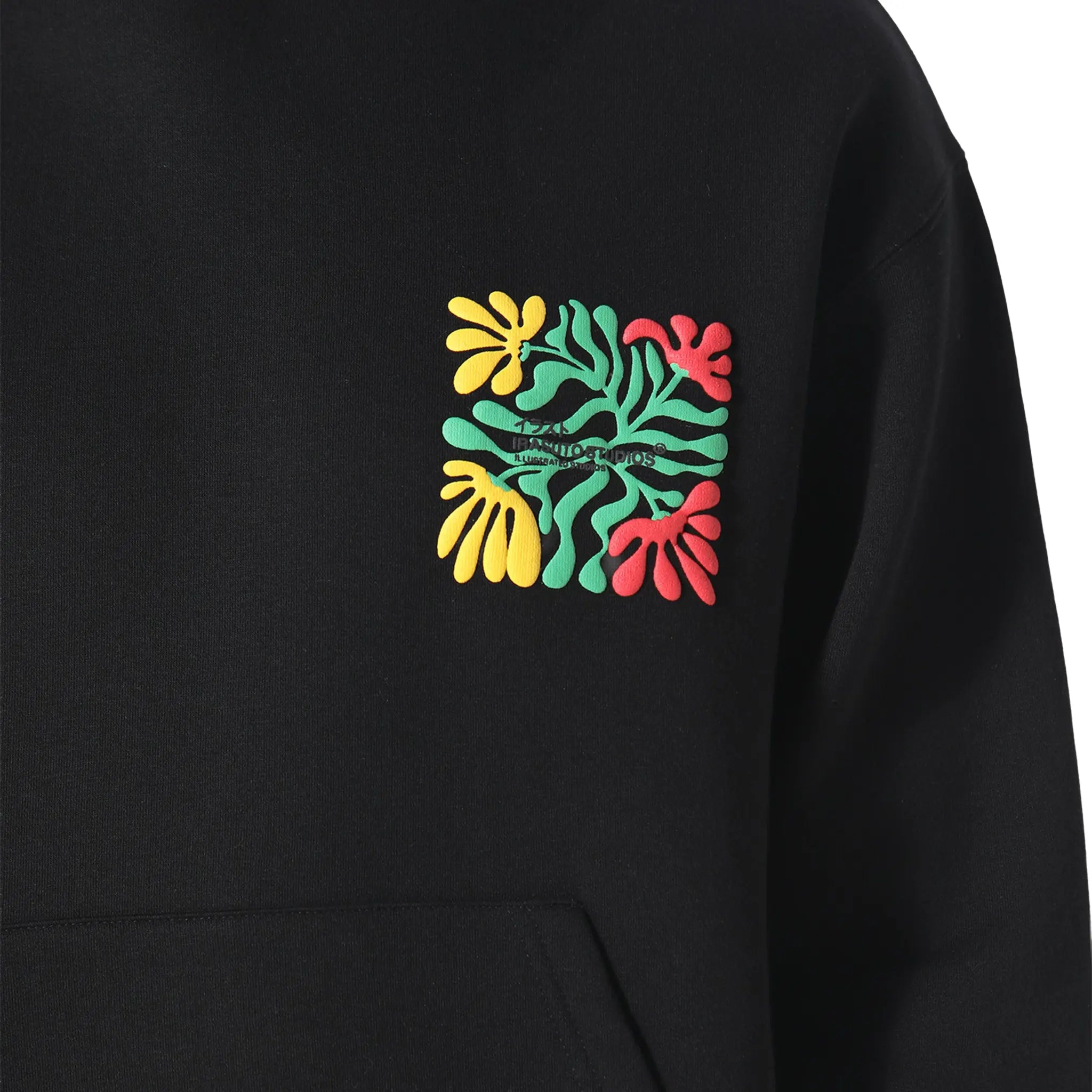 Irasuto Studios Zen Forest Black Hoodie - view 7
