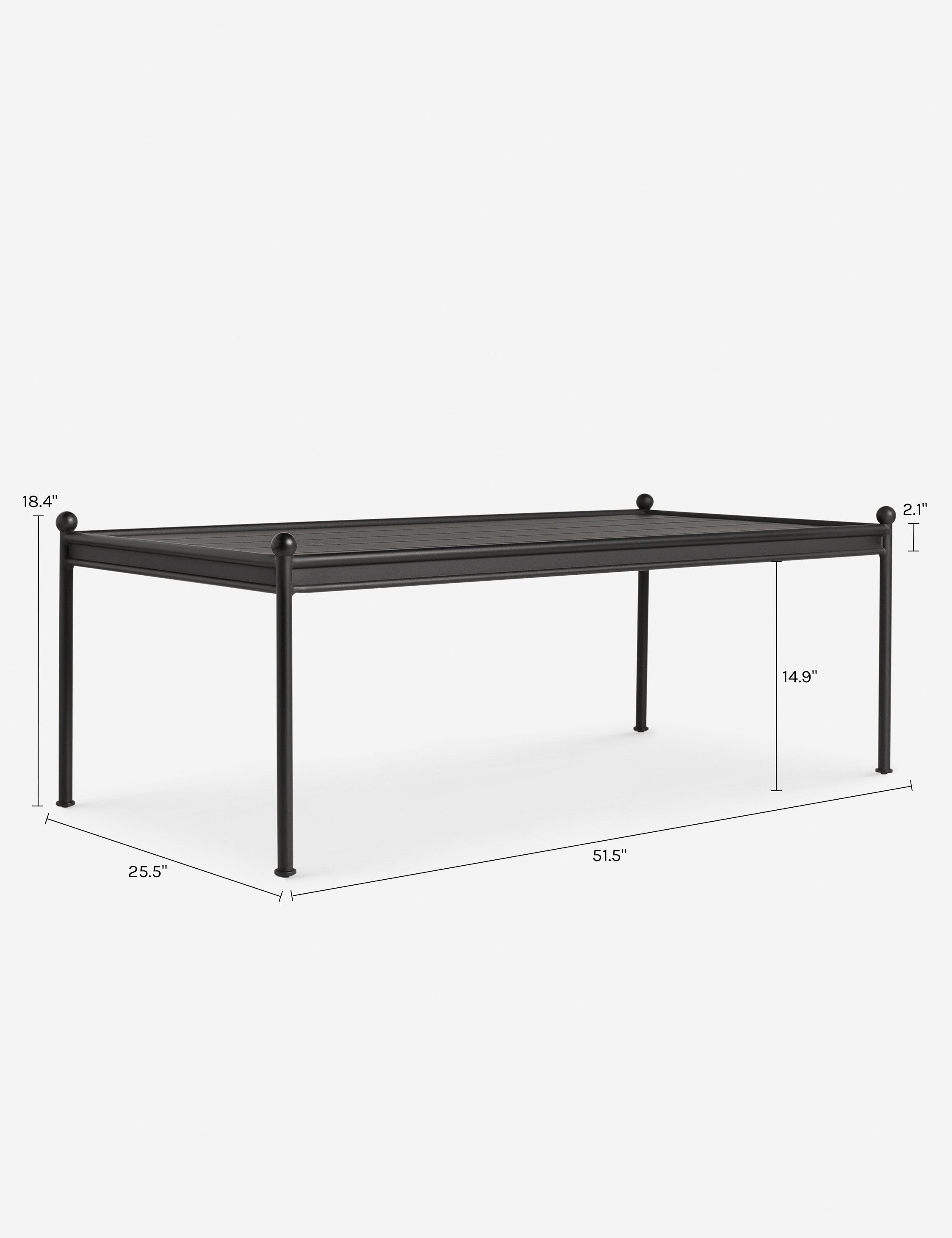 Lulu and Georgia Leni Outdoor Coffee Table - view 10