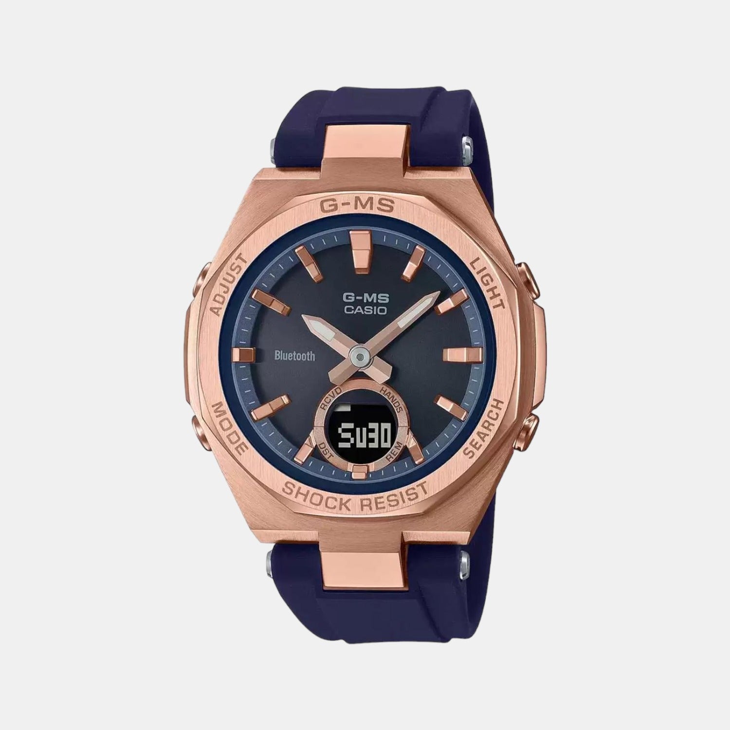 Casio Baby-G Women Quartz Blue Dial Analog-Digital Resin Watch BX191