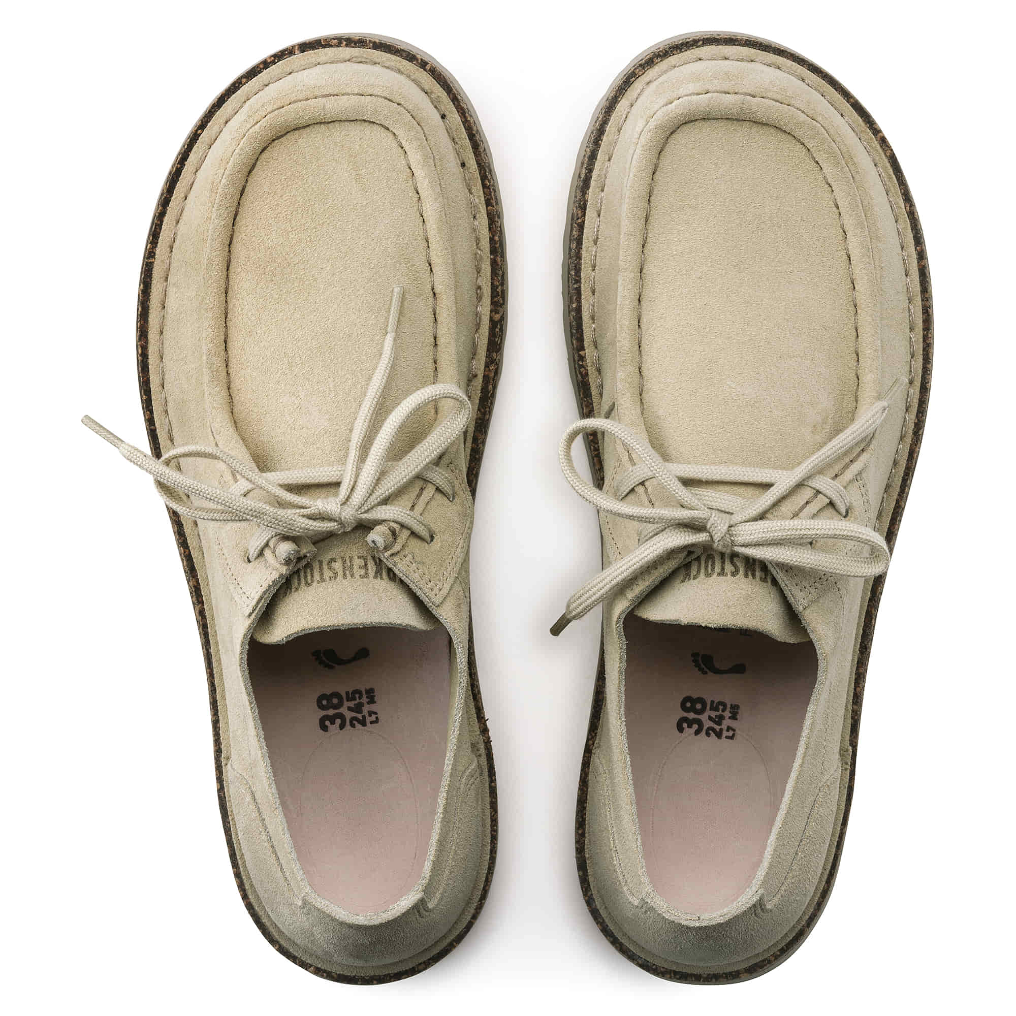 Birkenstock Pasadena III Suede Leather – Beige Beige/Almond - view 2