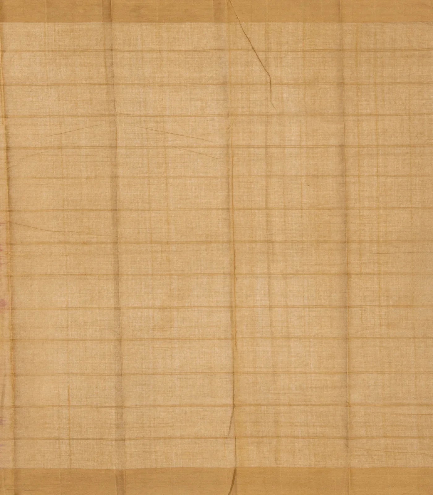 RmKV Dark Peach Handloom Rasipuram Cotton Saree With Square Buttas - view 4