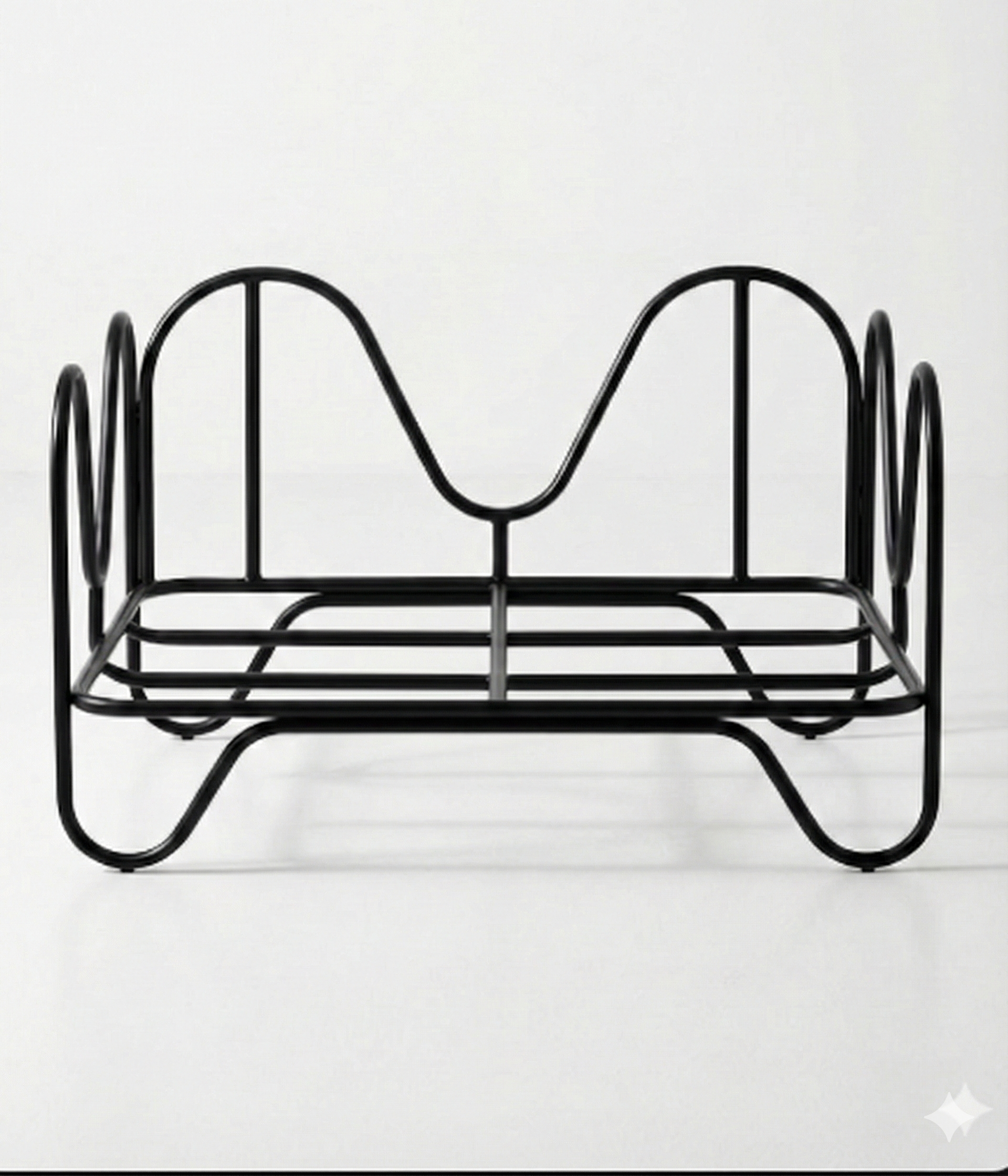 Lulu and Georgia Peggy Outdoor Accent Chair Frame by Sarah Sherman Samuel