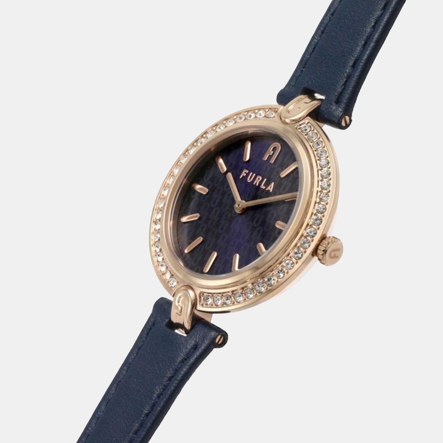 Furla Heritage Women Quartz Blue Dial Analog Leather Watch WW00002006L3 - view 2