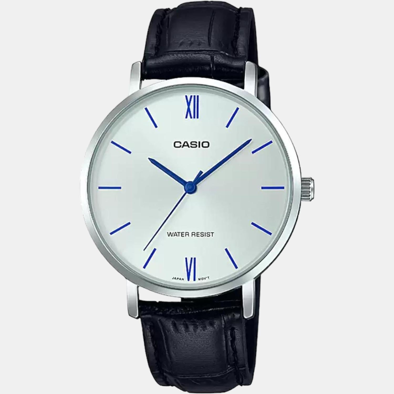 Casio Enticer Women Quartz White Dial Analog Leather Watch A1627 - view 2