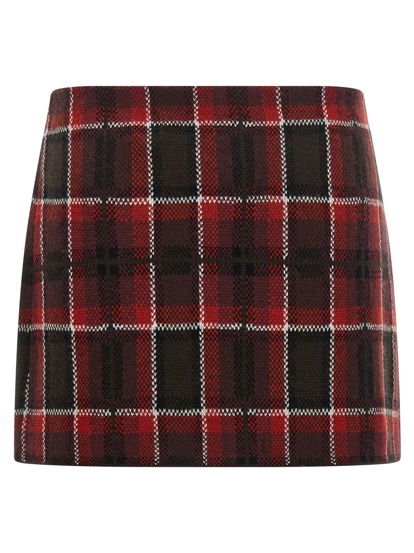 Guest In Residence Tartan Skirt – 70% wool 30% cachemire - view 2