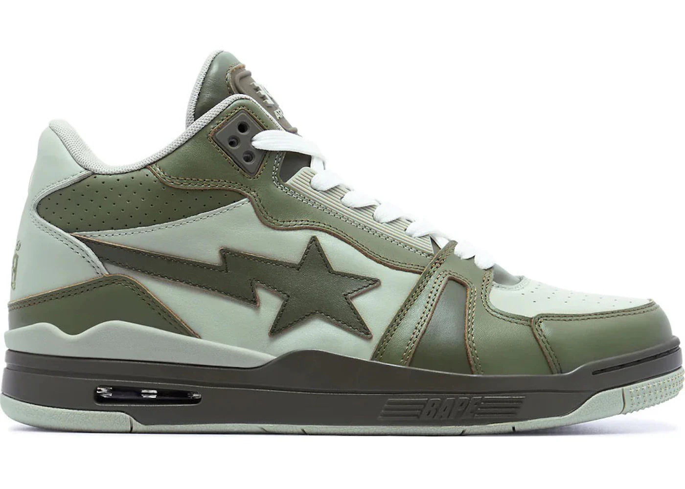 BAPE A Bathing Ape Clutch Sta Olive Drab