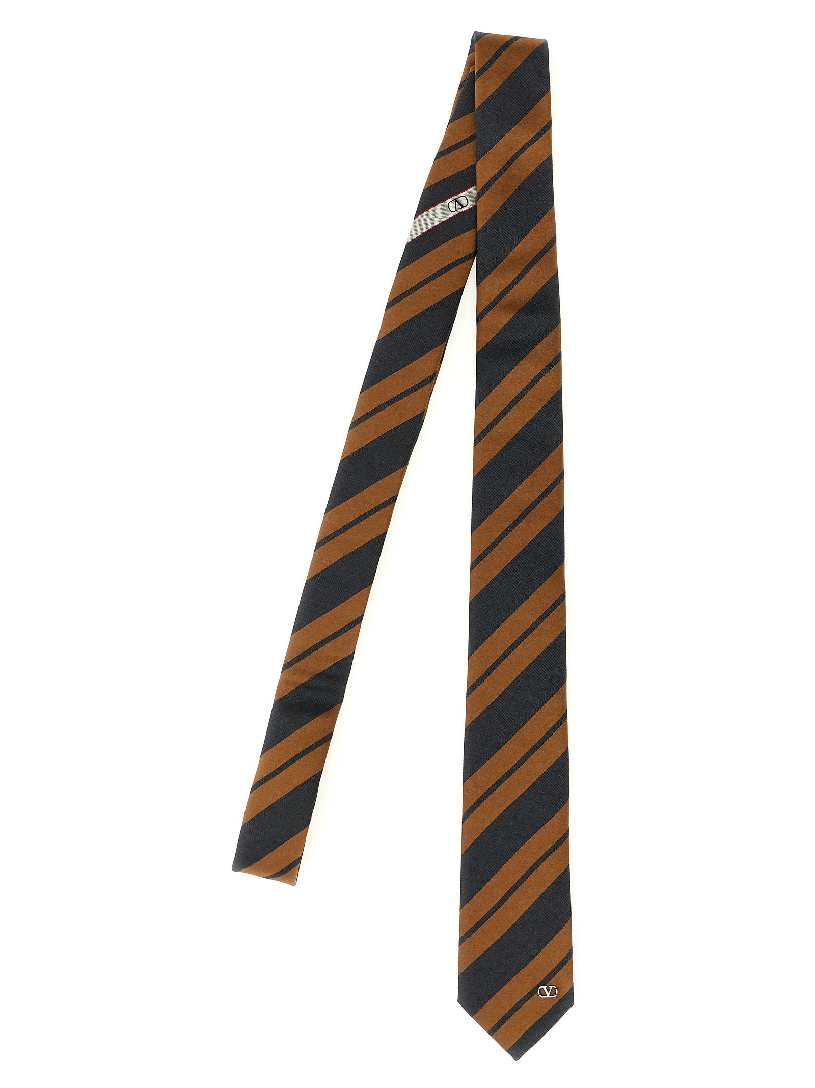 Tie regimental – Tie Valentino Garavani Regimental – 100% silk