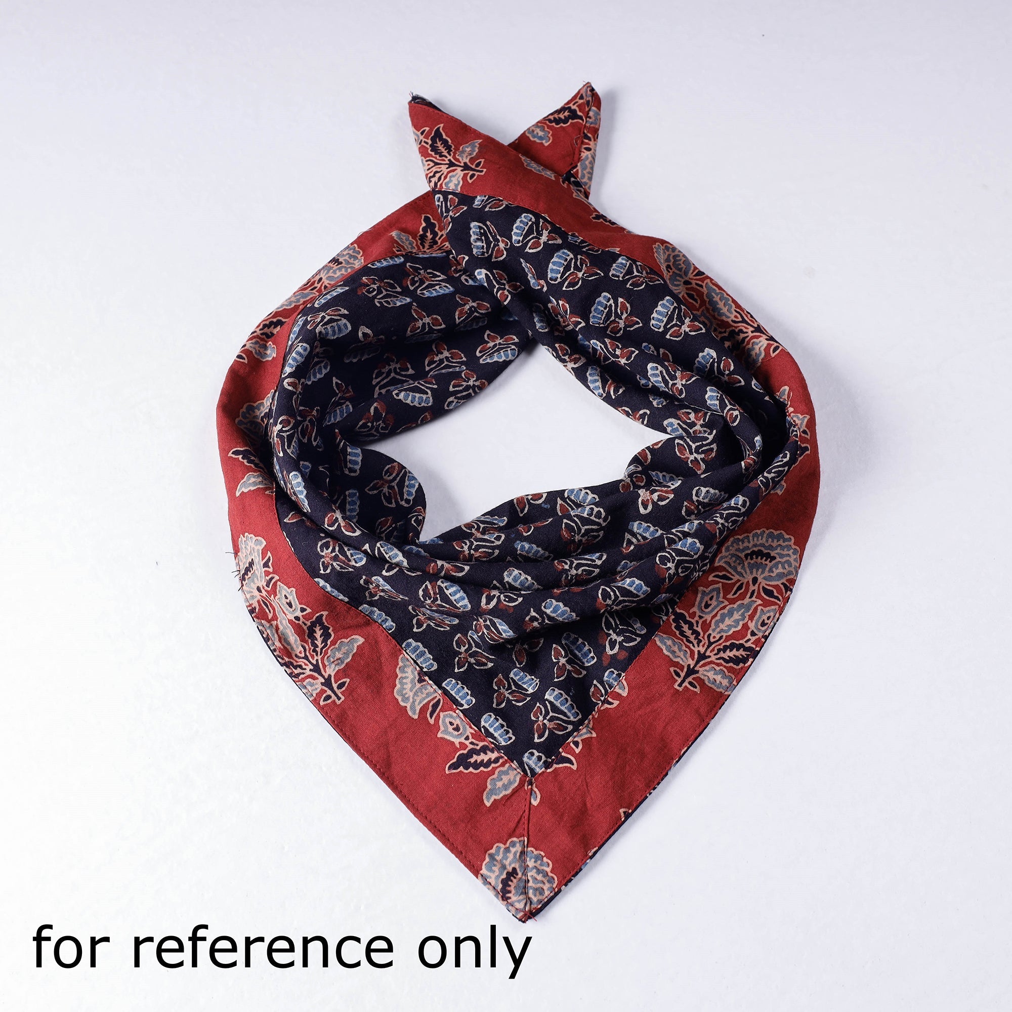 NOORI BAZAR Bandhani Tie-dye Cotton Bandana - view 3