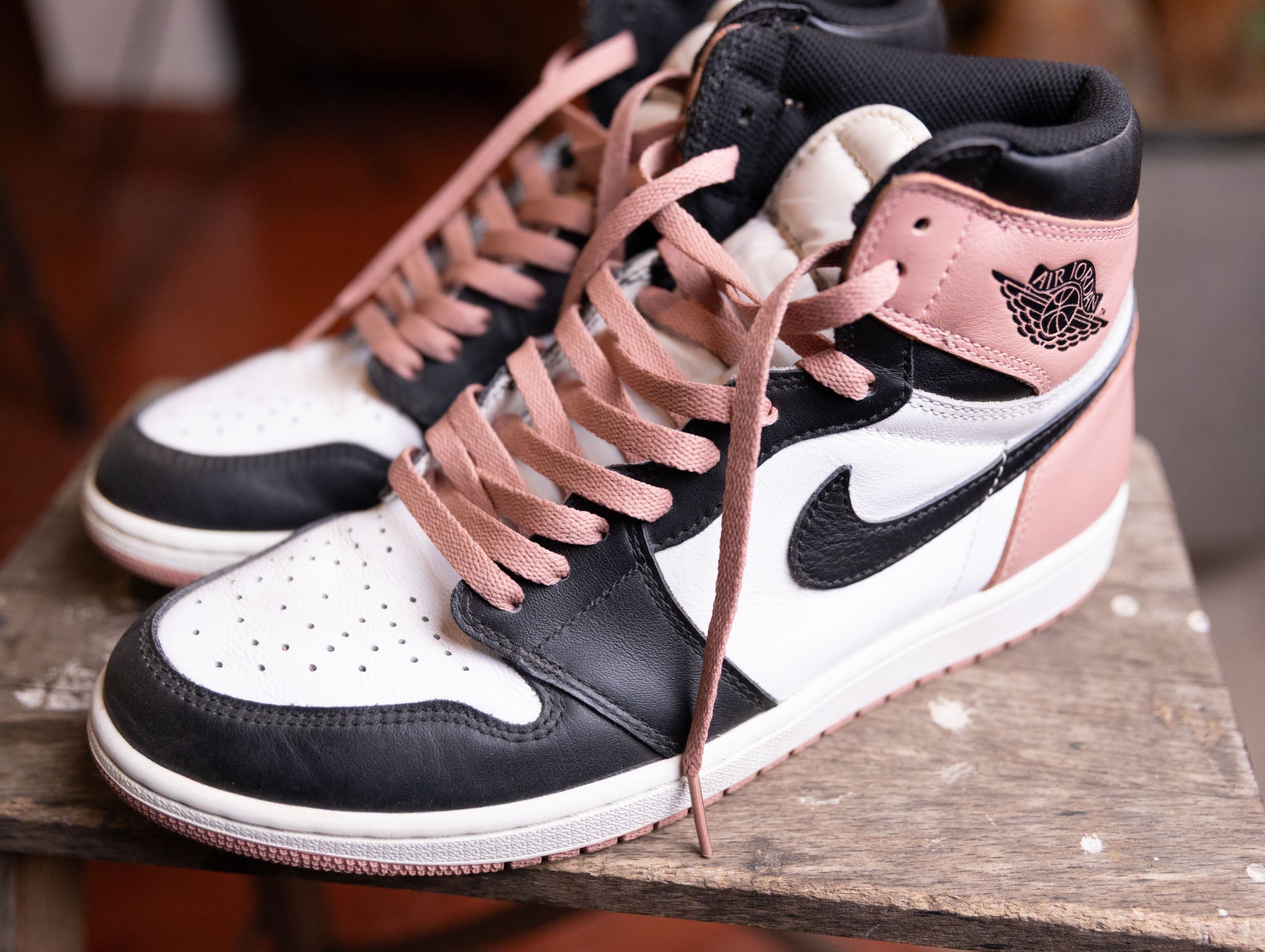 Art Basel x Nike Air Jordan 1 Retro High NRG 'Rust Pink' - view 2