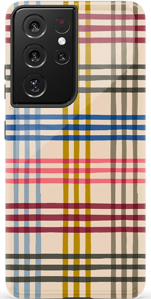 Casetry Colorful Plaid | Kitty and Vibe Holiday Case - view 34