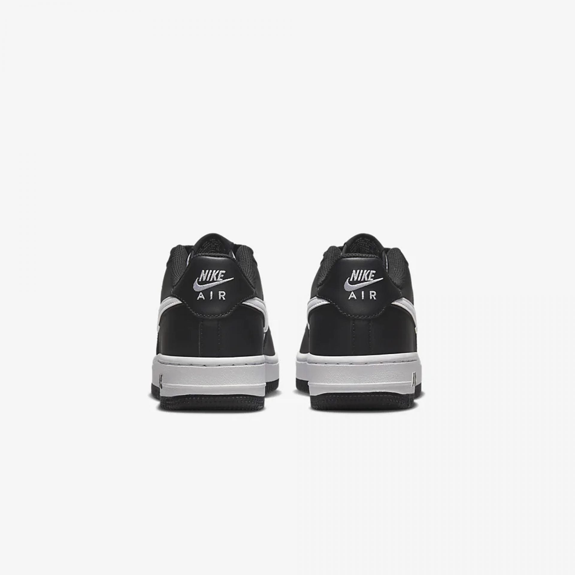 Nike | AIR FORCE 1 LV8 2 (GS) { BLACK/WHITE - view 2