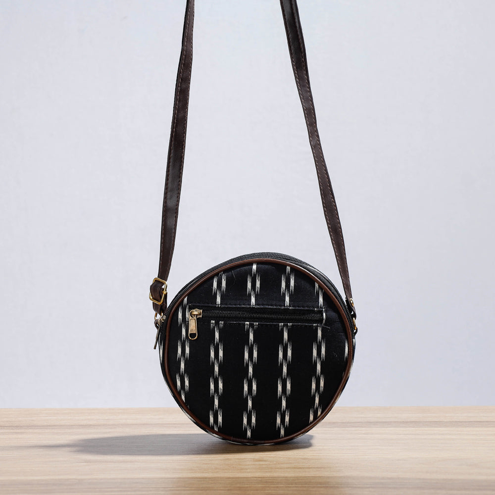 KACHCHH JI CHHAAP Black - Kutch Handcrafted Cotton Sling Bag