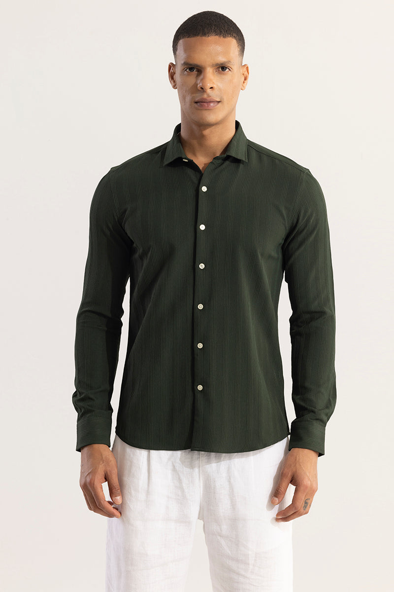 SNITCH Quadbar Green Shirt - view 6