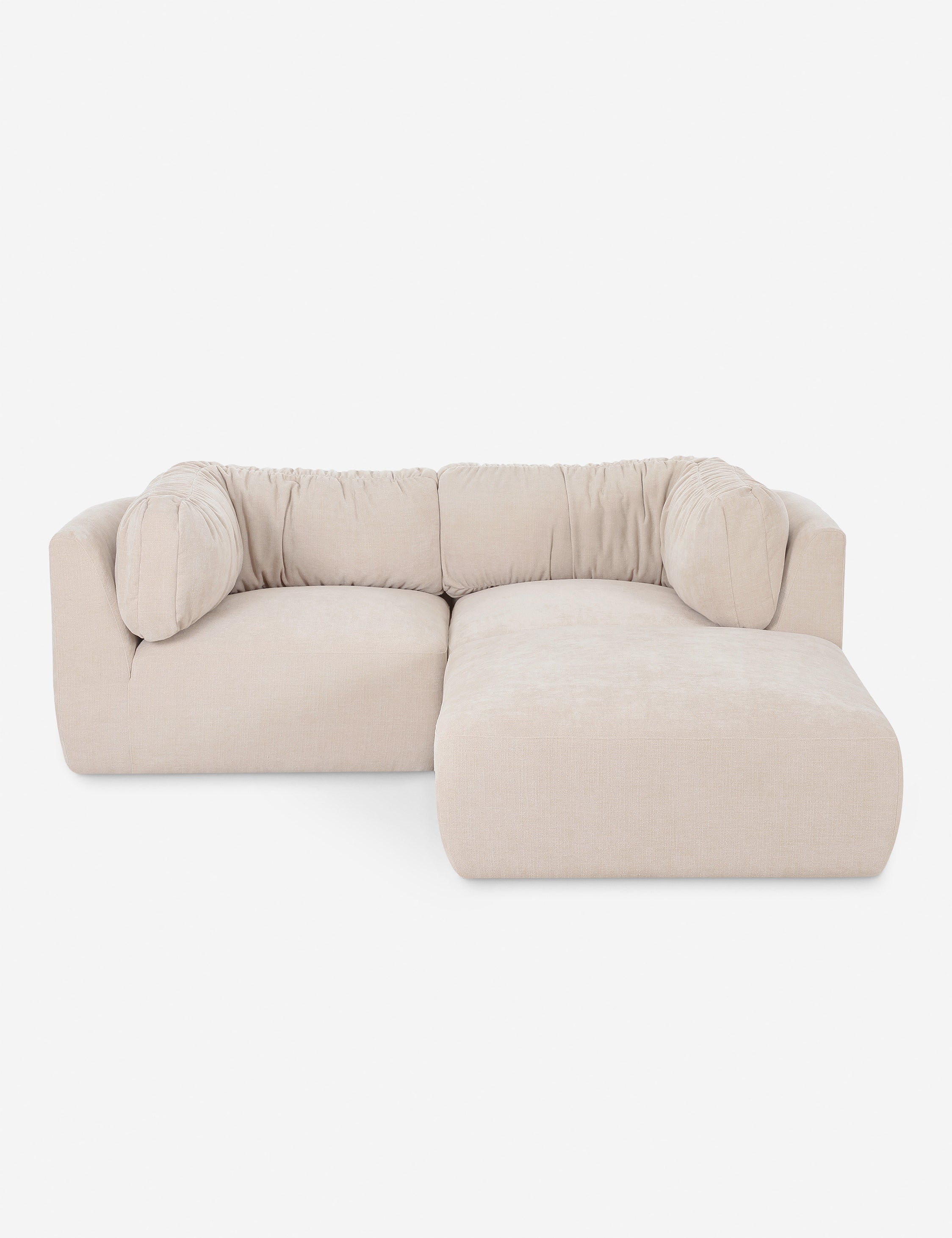 Lulu and Georgia Marona Modular 3-Piece Chaise Sectional Sofa - view 2
