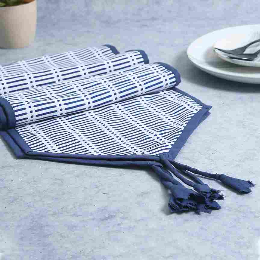 Wonderchef Como Table runner - Blue - view 6