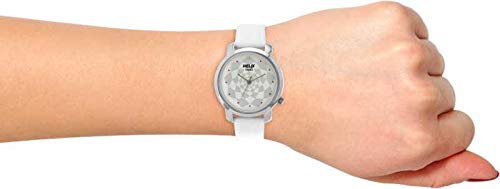 Helix White Dial Leather - view 3