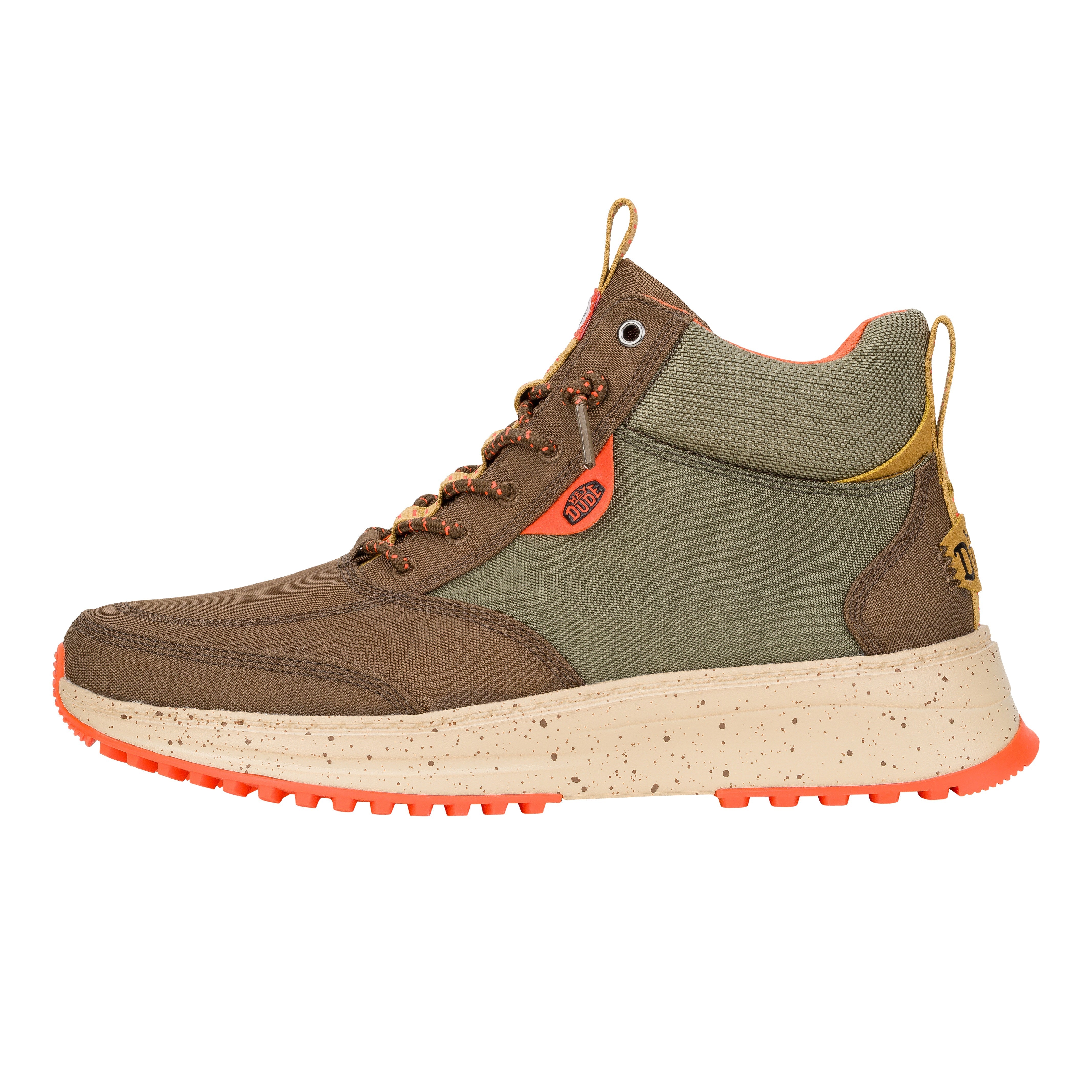 HEYDUDE shoes Tahoe Nylon - Dusty Green/Multi