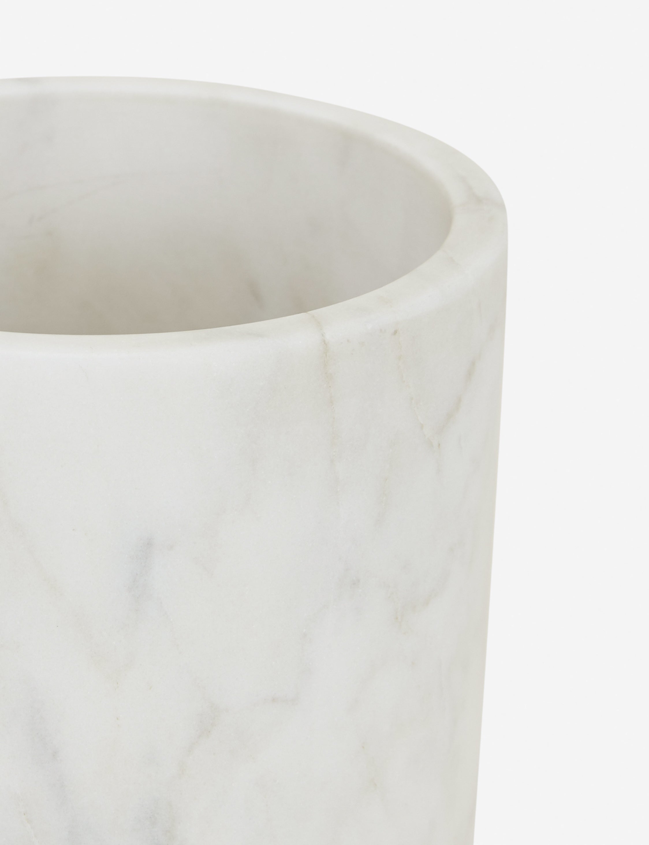 Lulu and Georgia Simple Marble Utility Canister by Hawkins New York - view 3