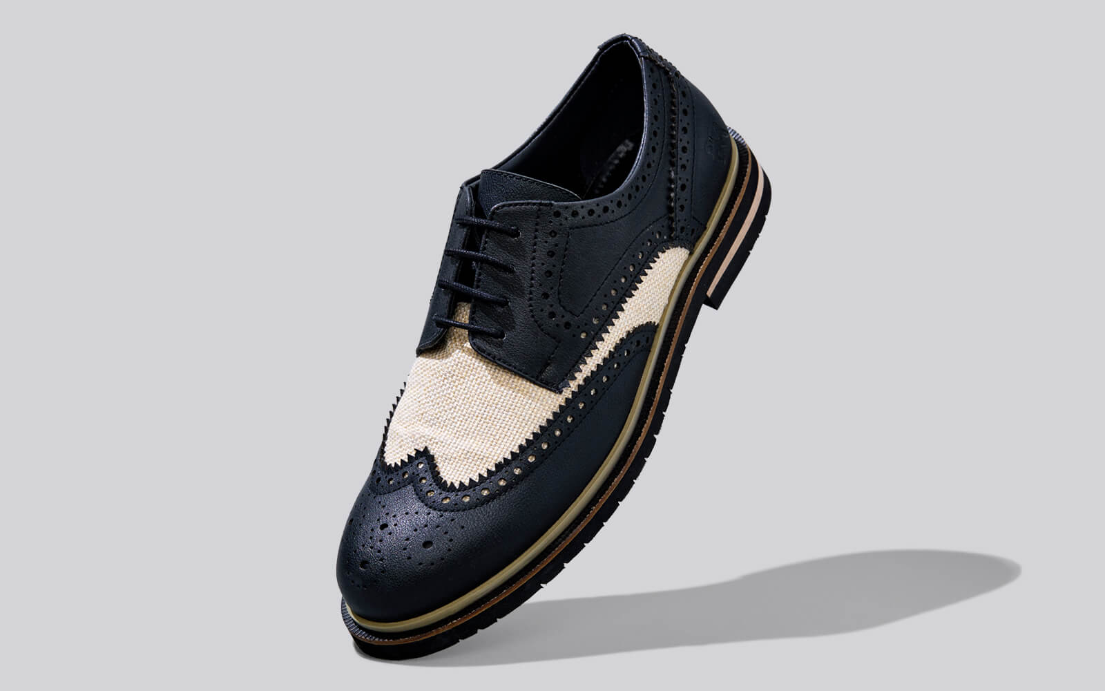 Neeman's Jute Dress Oxfords : Black - view 2