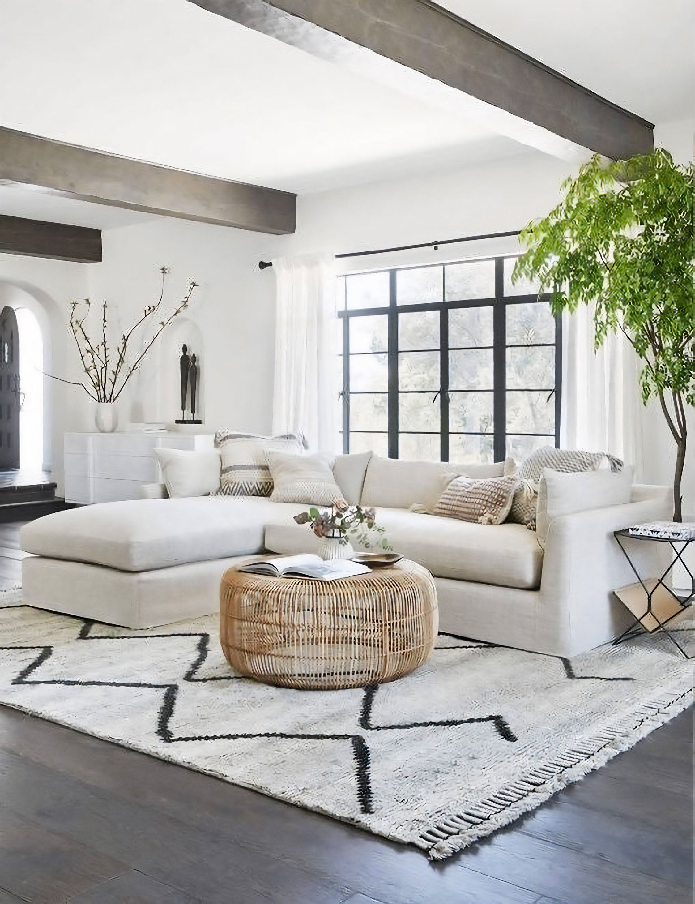 Lulu and Georgia Amina Round Coffee Table