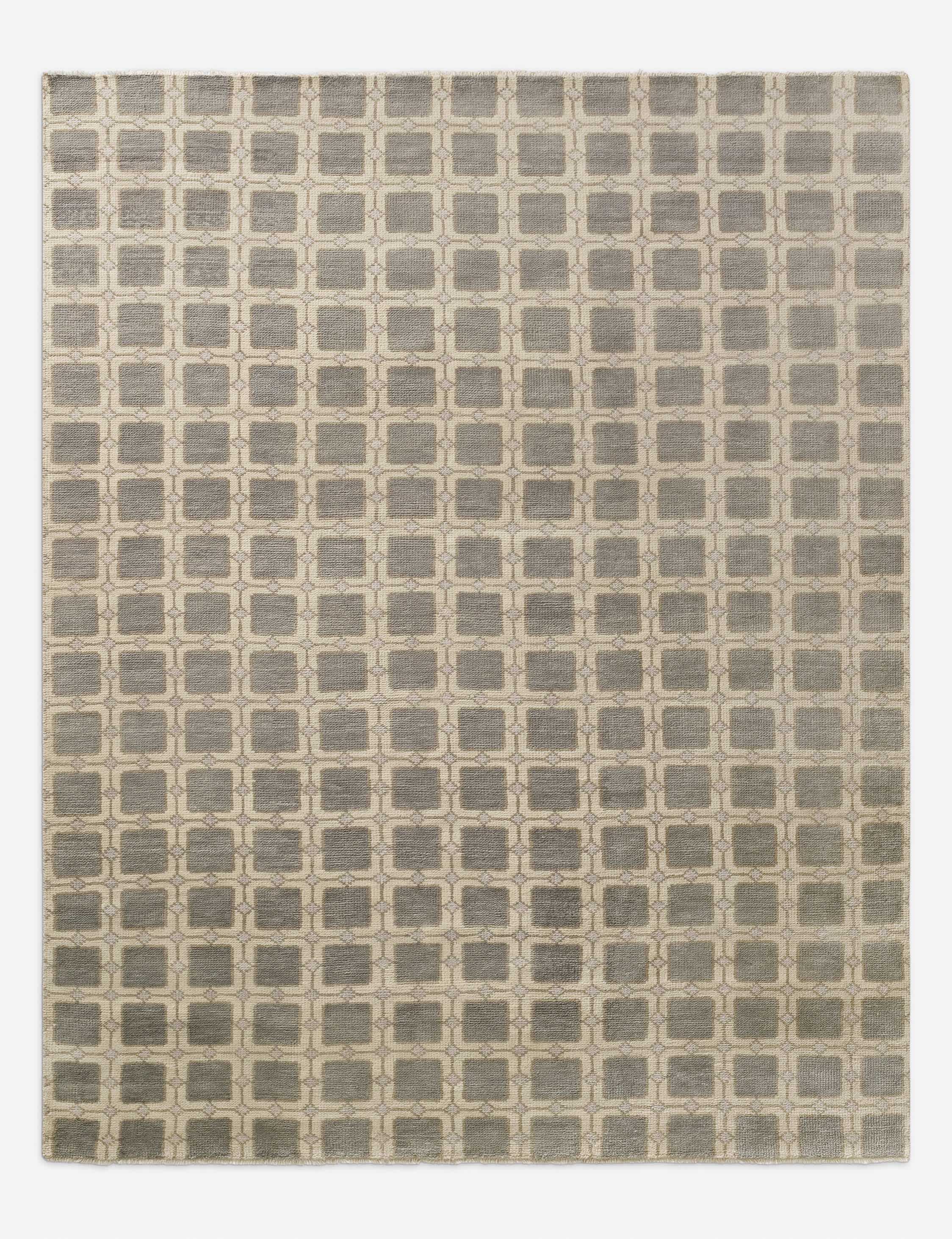 Lulu and Georgia Henders Hand-Knotted Wool Rug