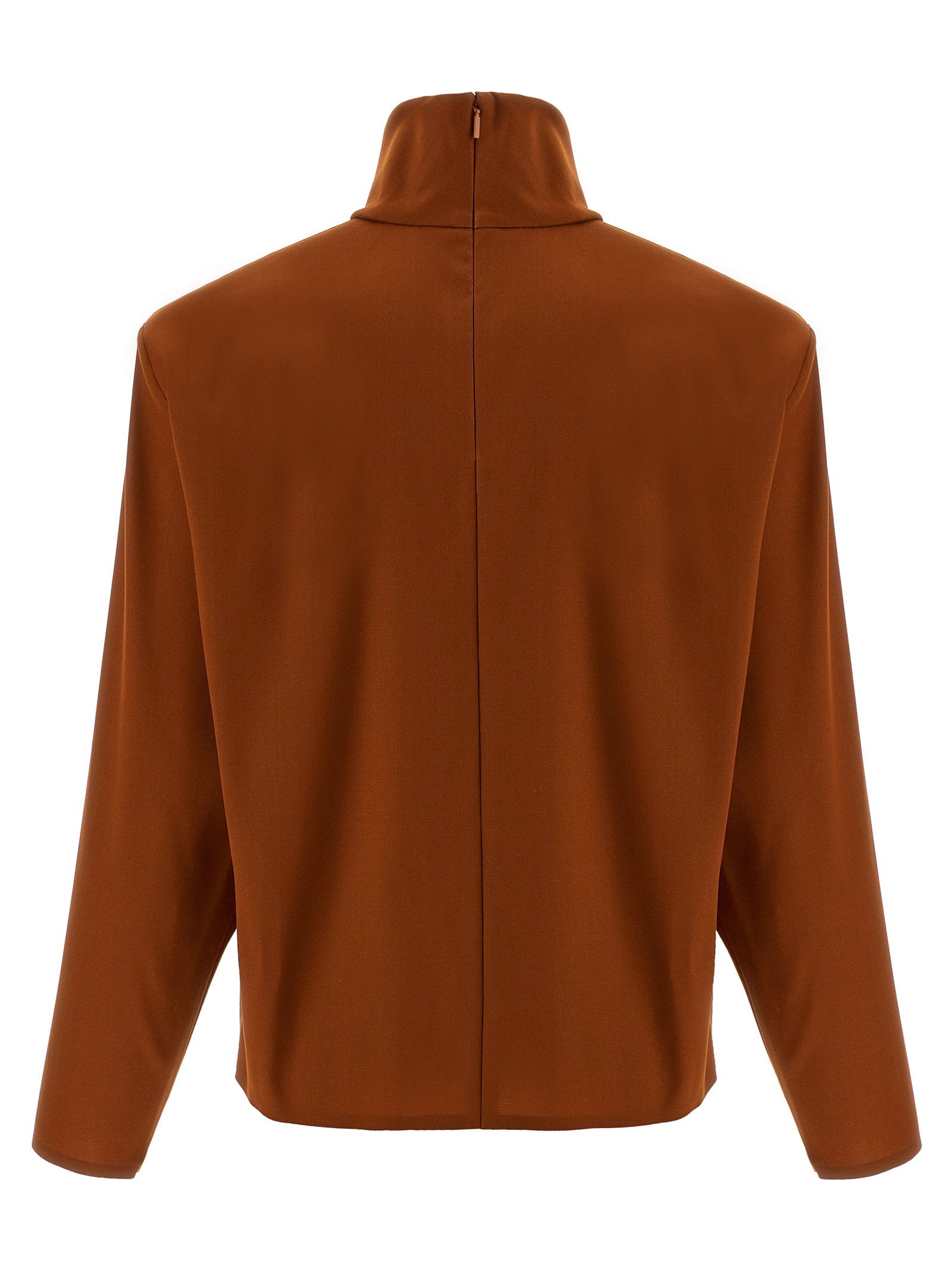 Saint Laurent Structured Shoulder Sweater - view 2