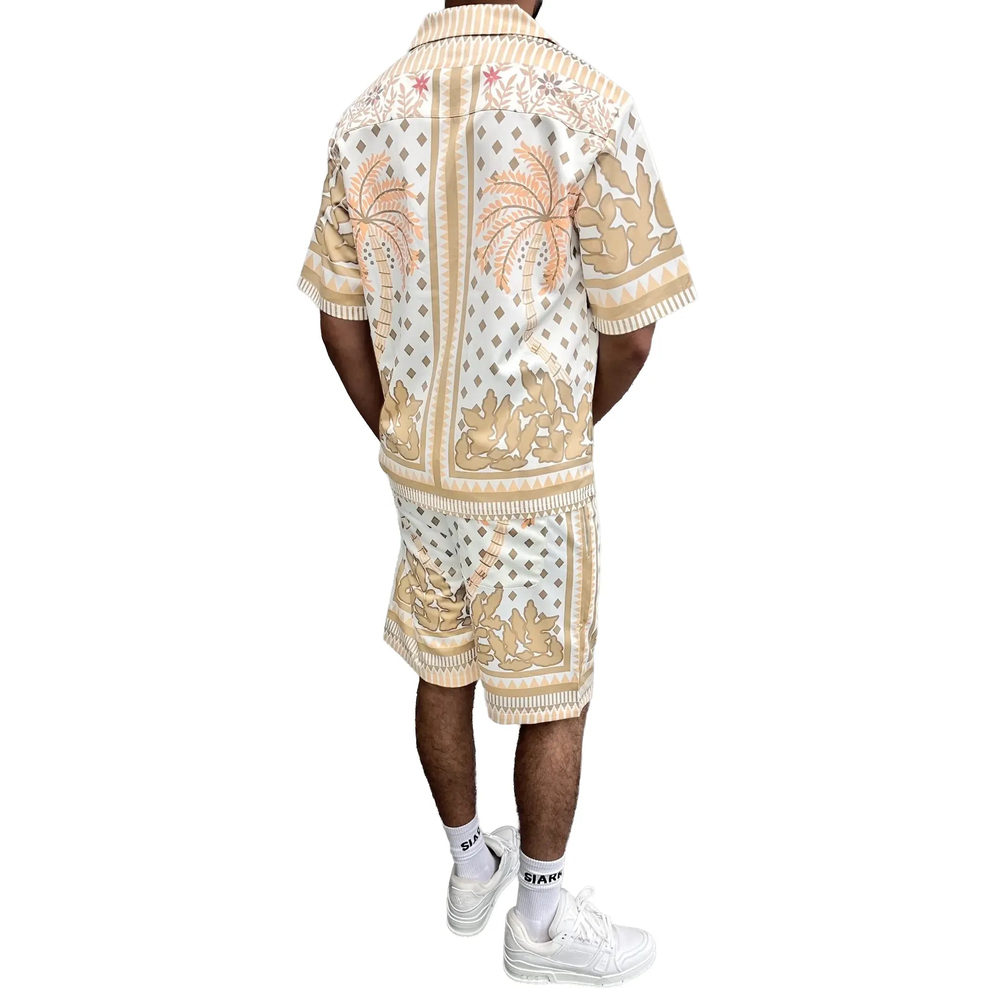 SIARR Beefa Beige Shorts - view 2