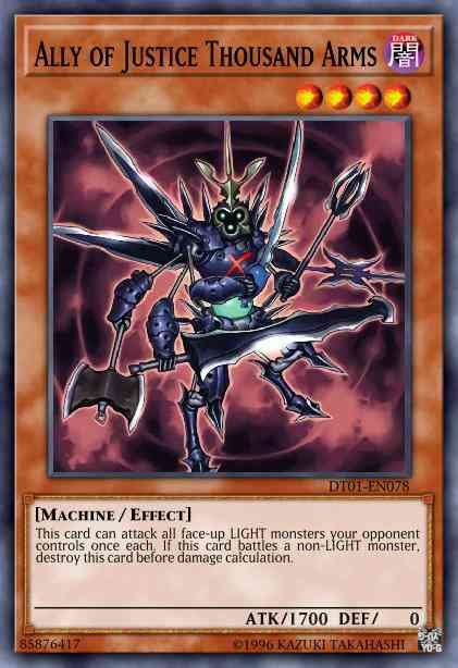 Yu-Gi-Oh! Ally of Justice Thousand Arms - STBL-EN093 - Common - 1st Edition