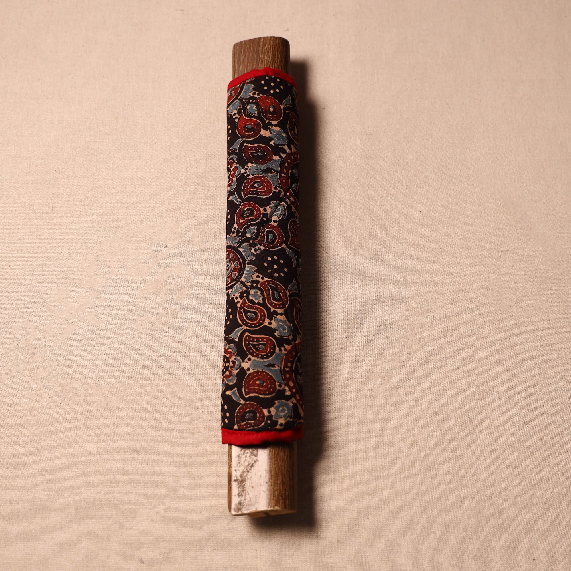 JALPARI Black - Handmade Cotton Fridge Handle Cover 107
