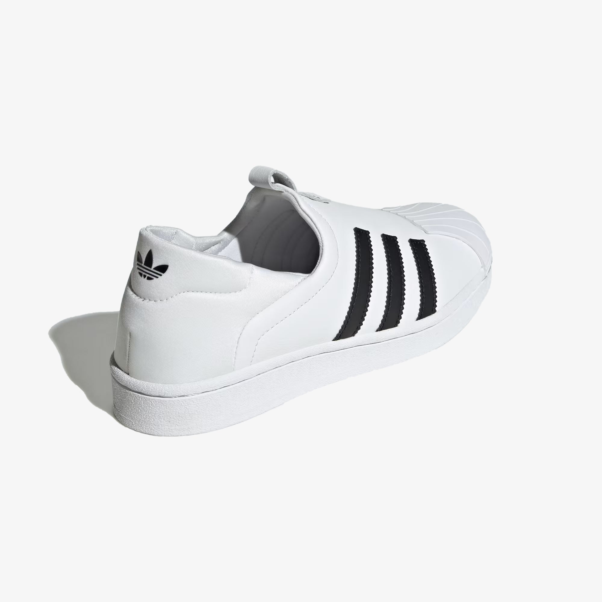 Adidas Originals | SUPERSTAR SLIP-ON { CLOUD WHITE/CORE BALCK/WHITE - view 2