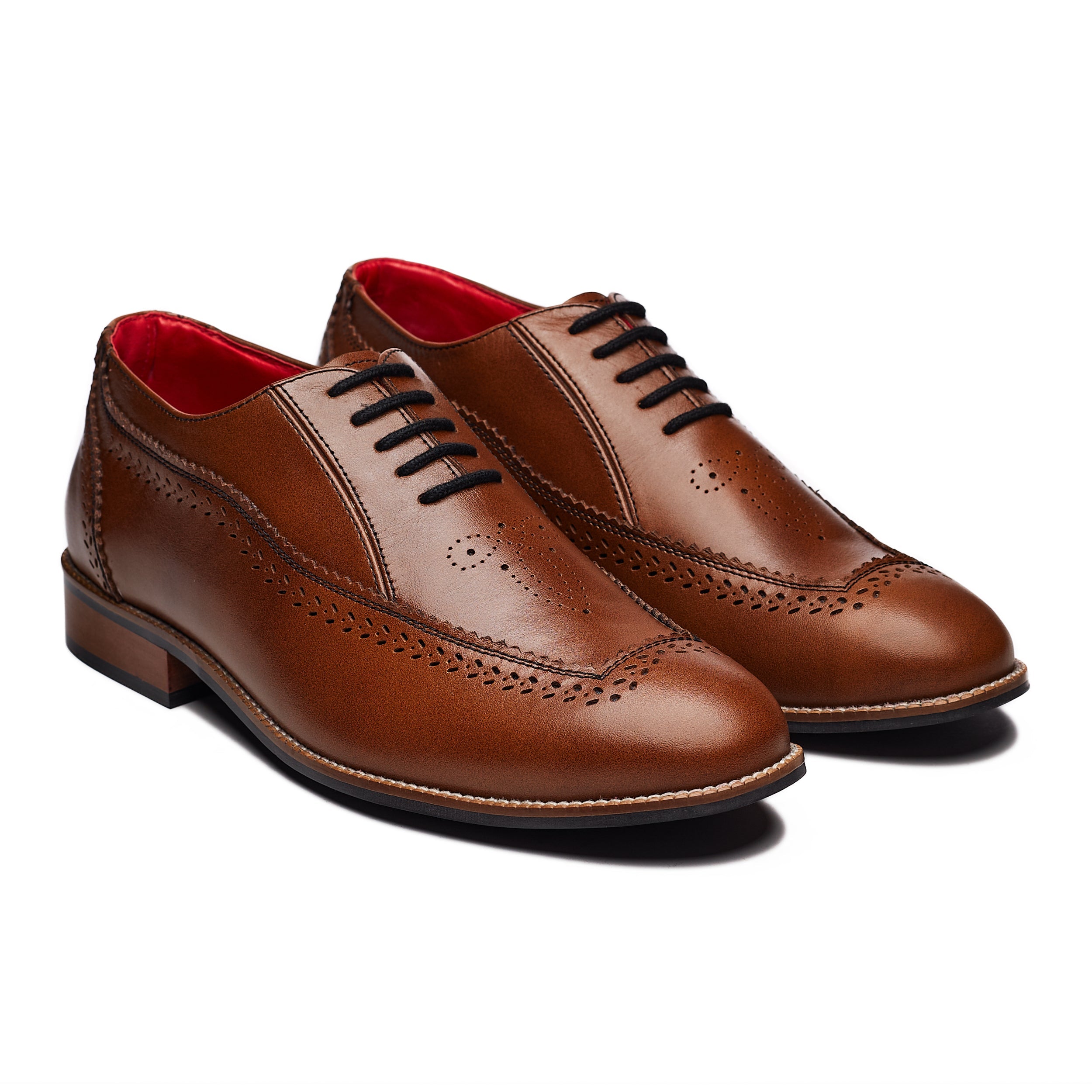 Banjaaran Studio Nawab Brogues Men – Cedar