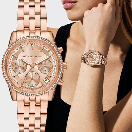 Michael Kors Mini Bryant Rose Gold Dial Women 35mm MK7531 - view 2