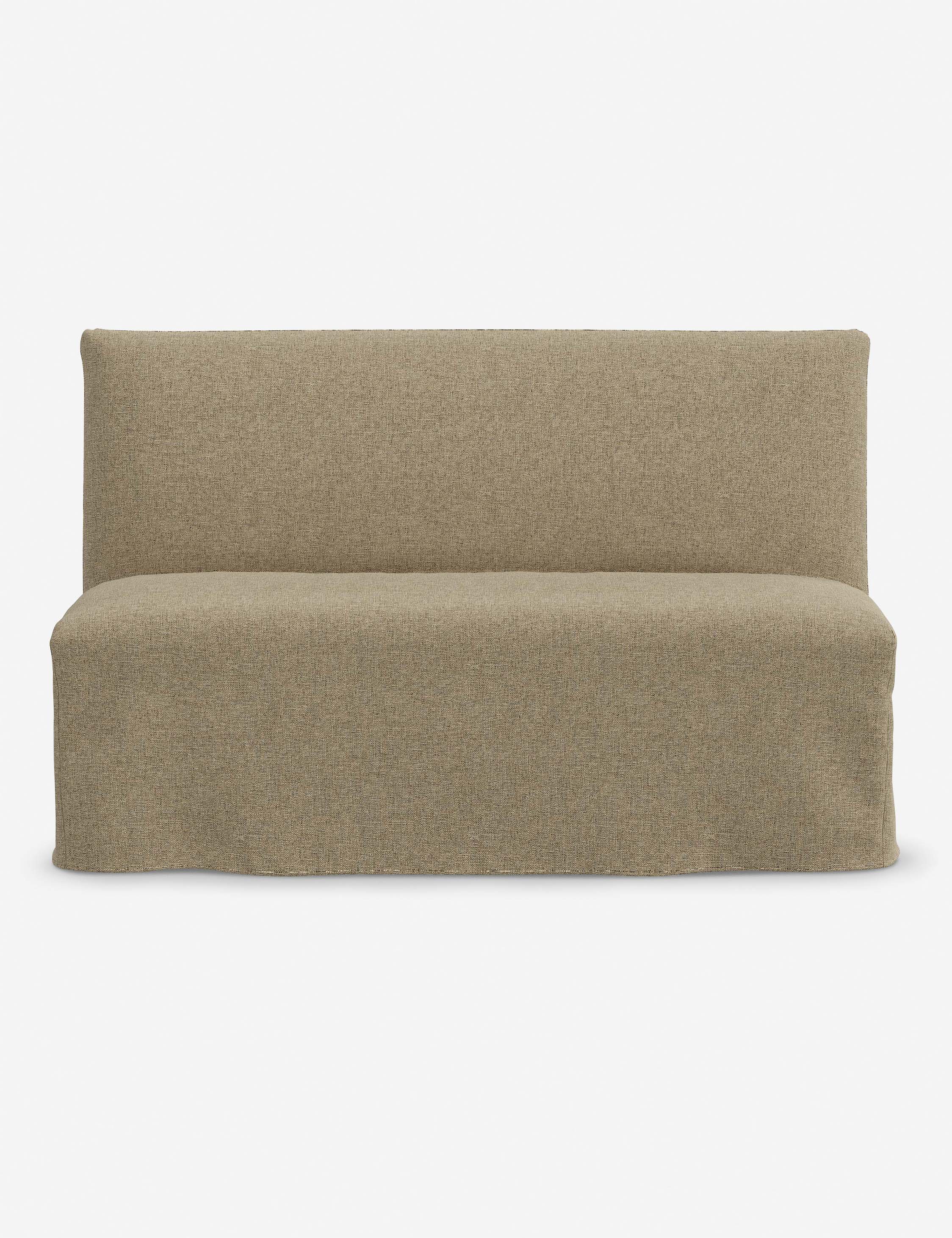 Lulu and Georgia Haddan Slipcover Dining Bench - view 3