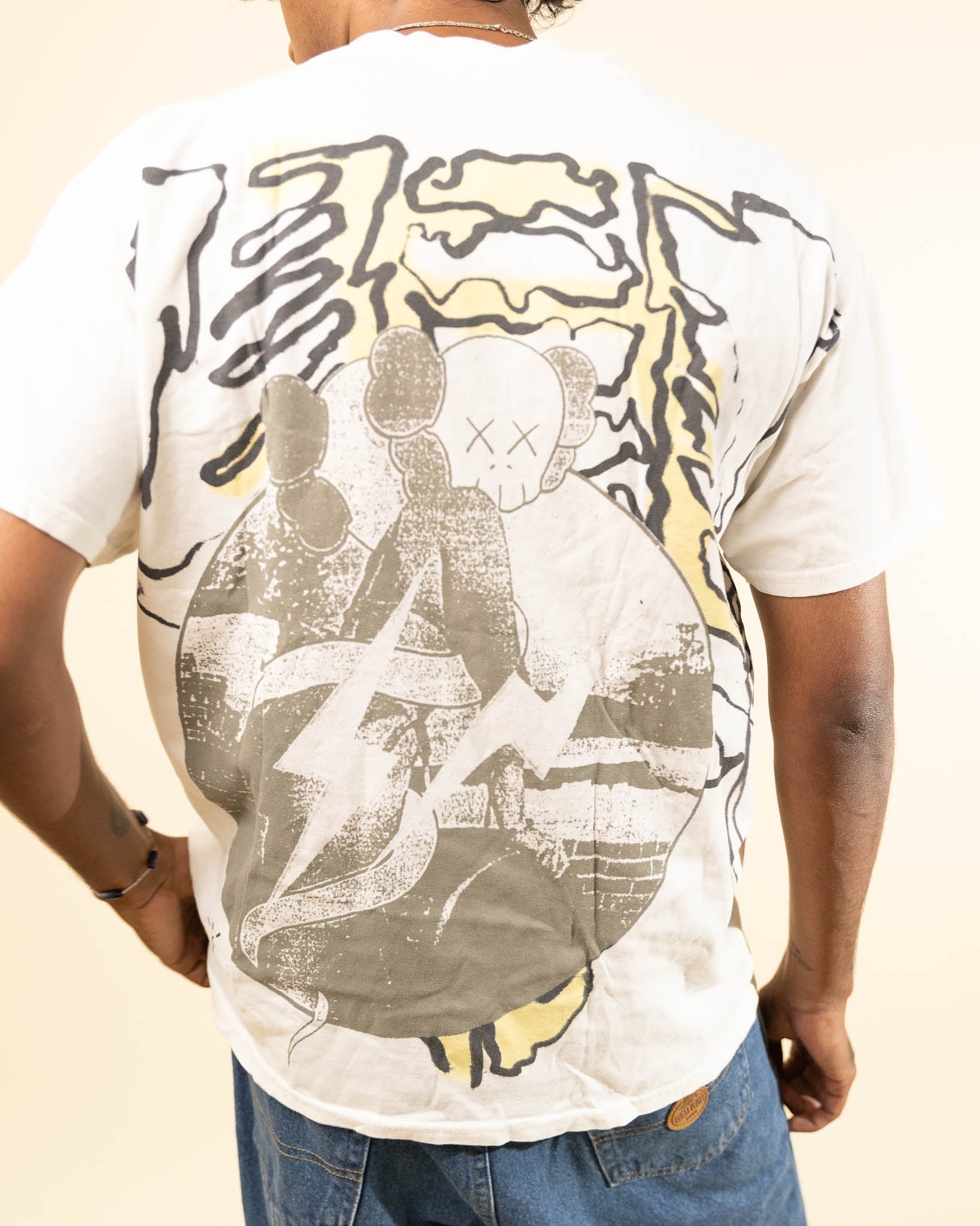 Travis Scott Cactus Jack x Kaws Fragment T-Shirt - view 3